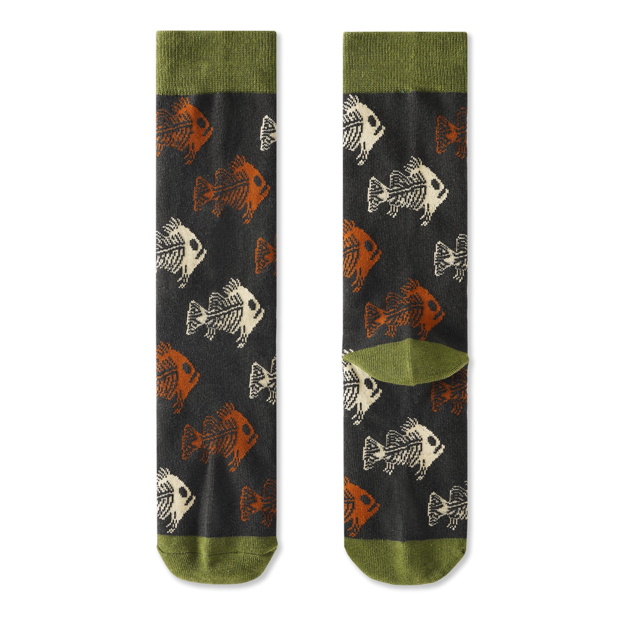 Skulled Fish Men's Socks