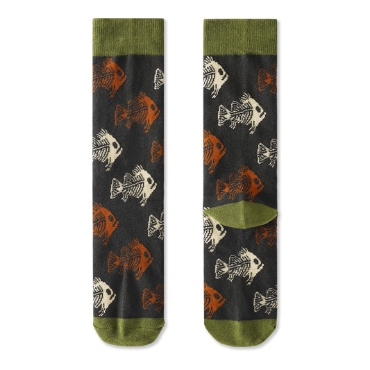 Skulled Fish Men's Socks