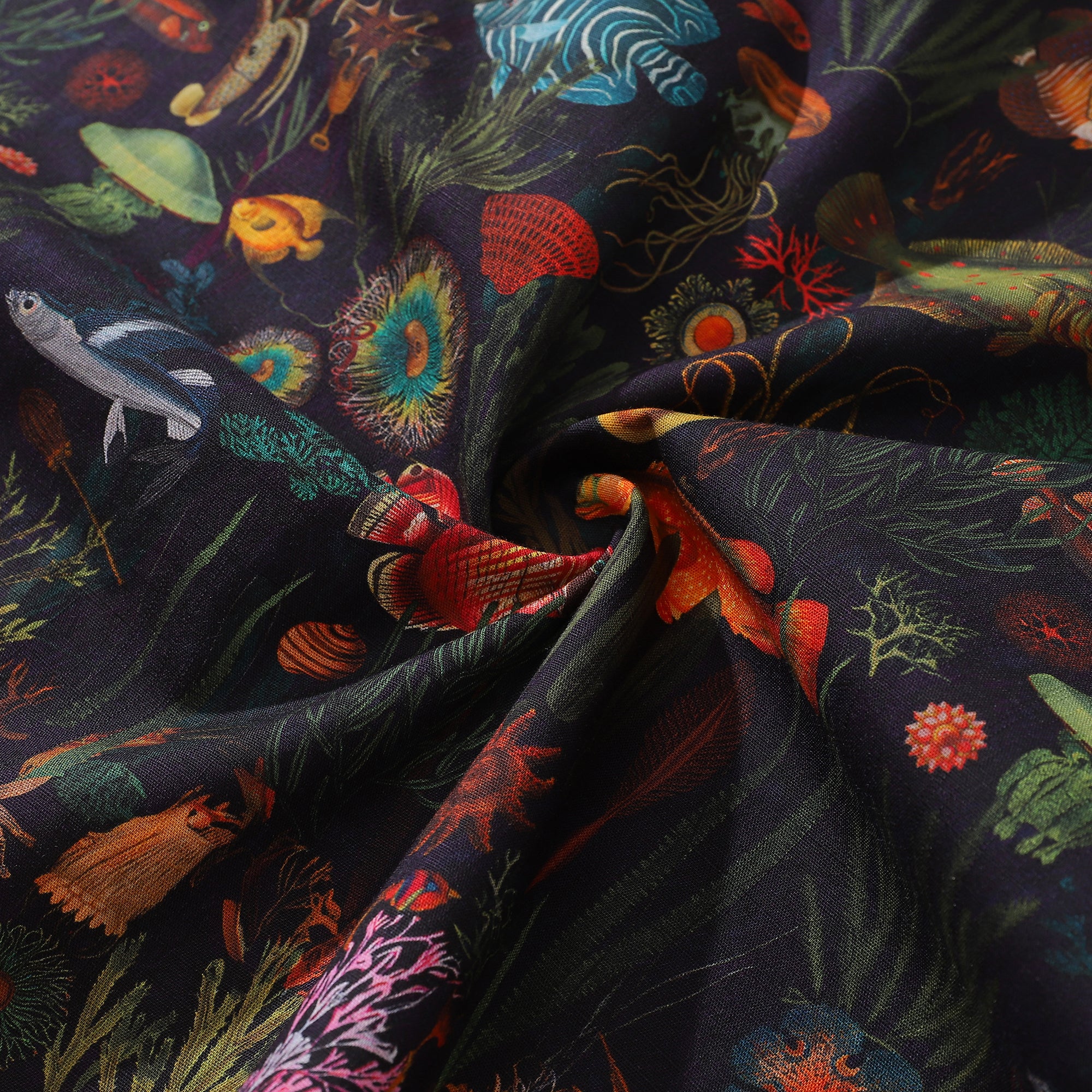 Chemise hawaïenne noire pour hommes, chemise à boutons, chemise de pêche à manches courtes, 100 % coton.