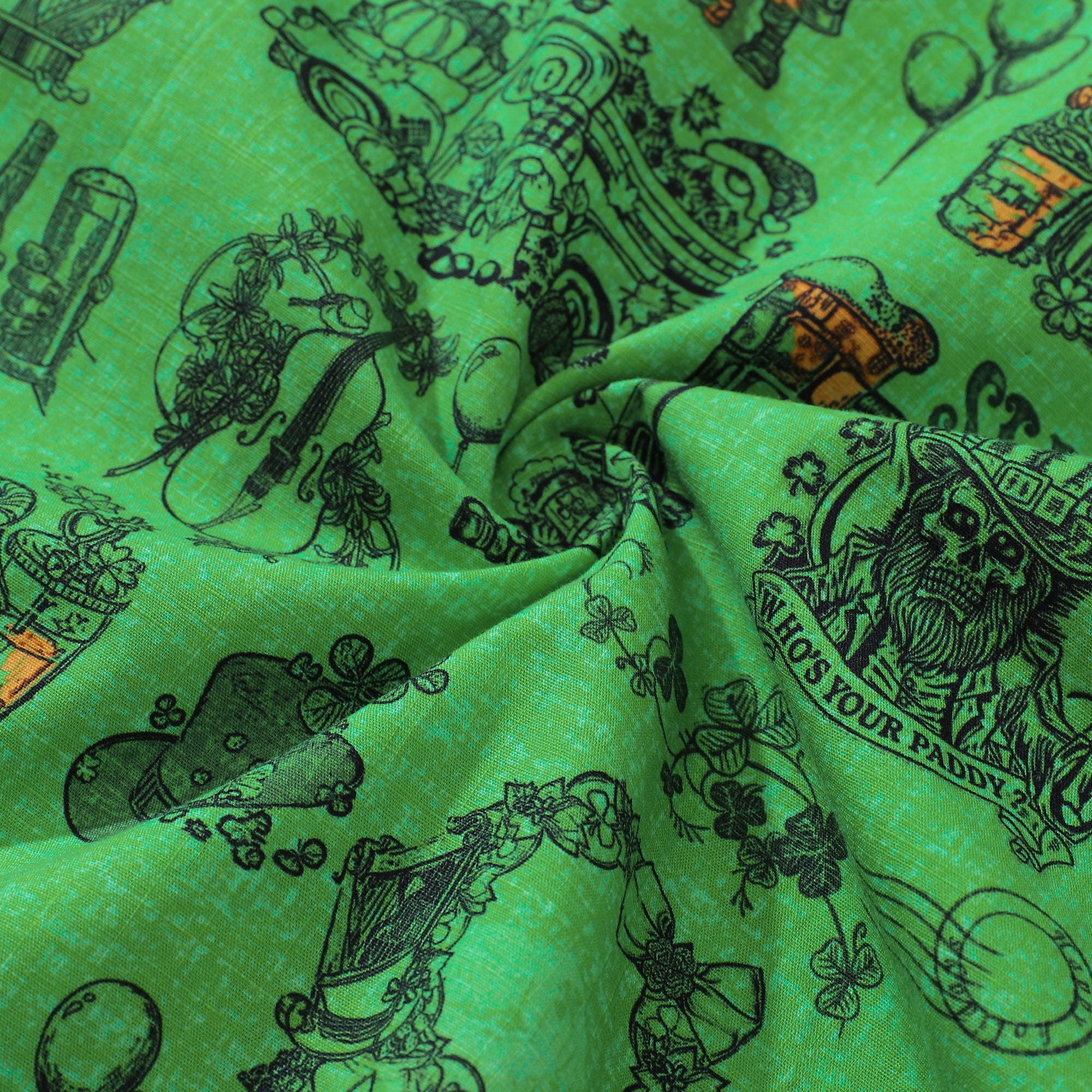 Hawaiian Shirt für Männer Feier-Shirt Camp-Kragen 100% Baumwolle