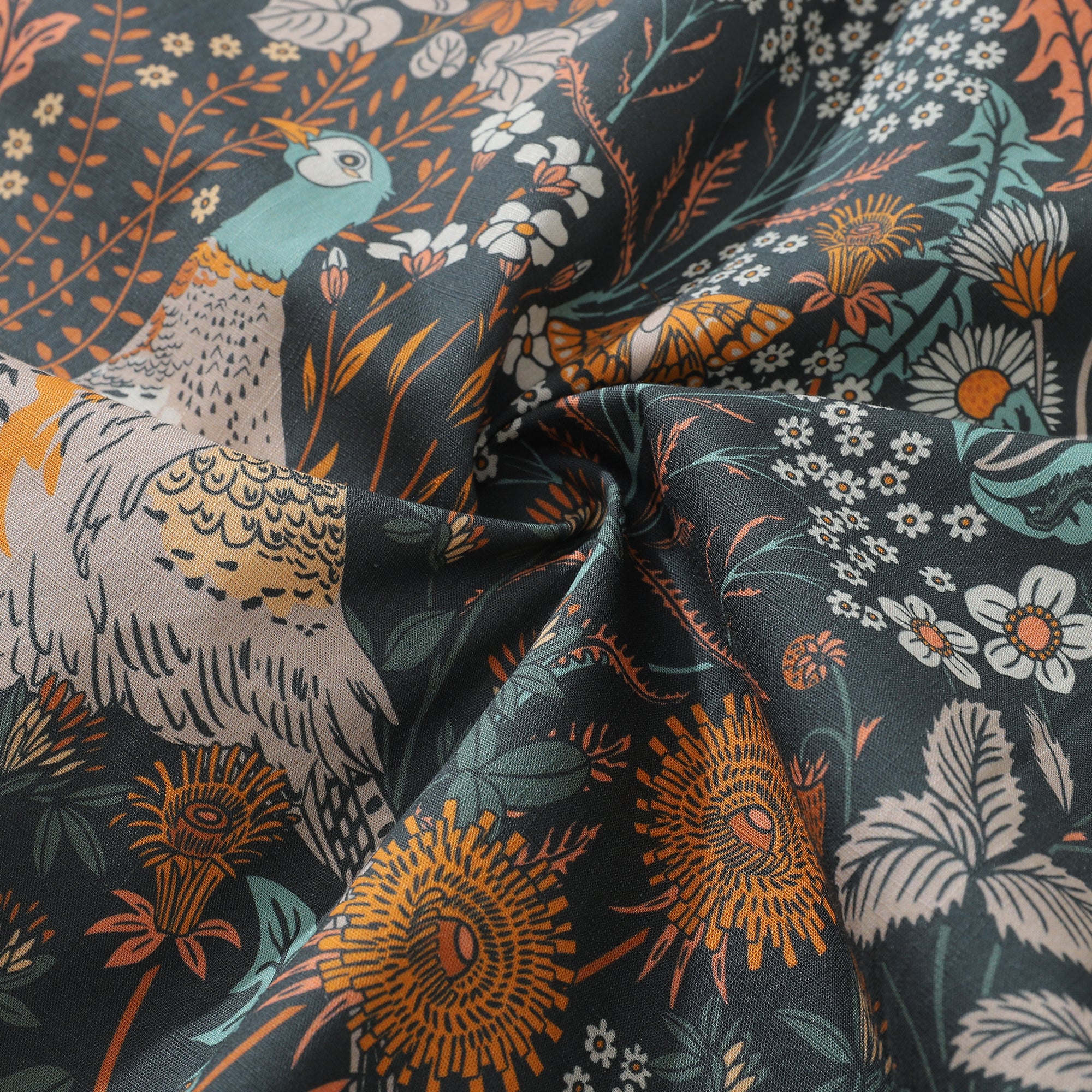 Hawaiian Shirt For Men Birds Shirt Button-down Shirt Short Sleeve 100% Cotton Shirt Nature's Symphony By Abigail Bryan