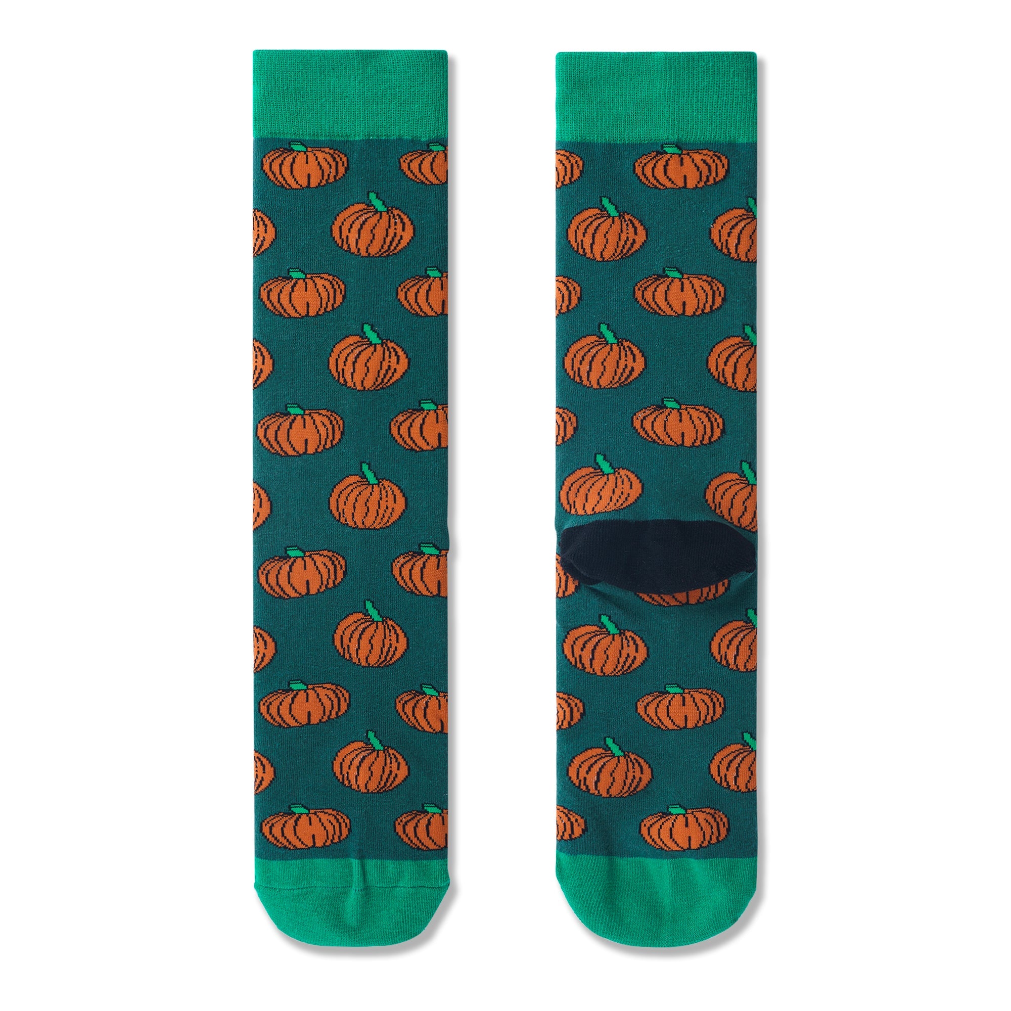 Pumpkin Print Men Socks