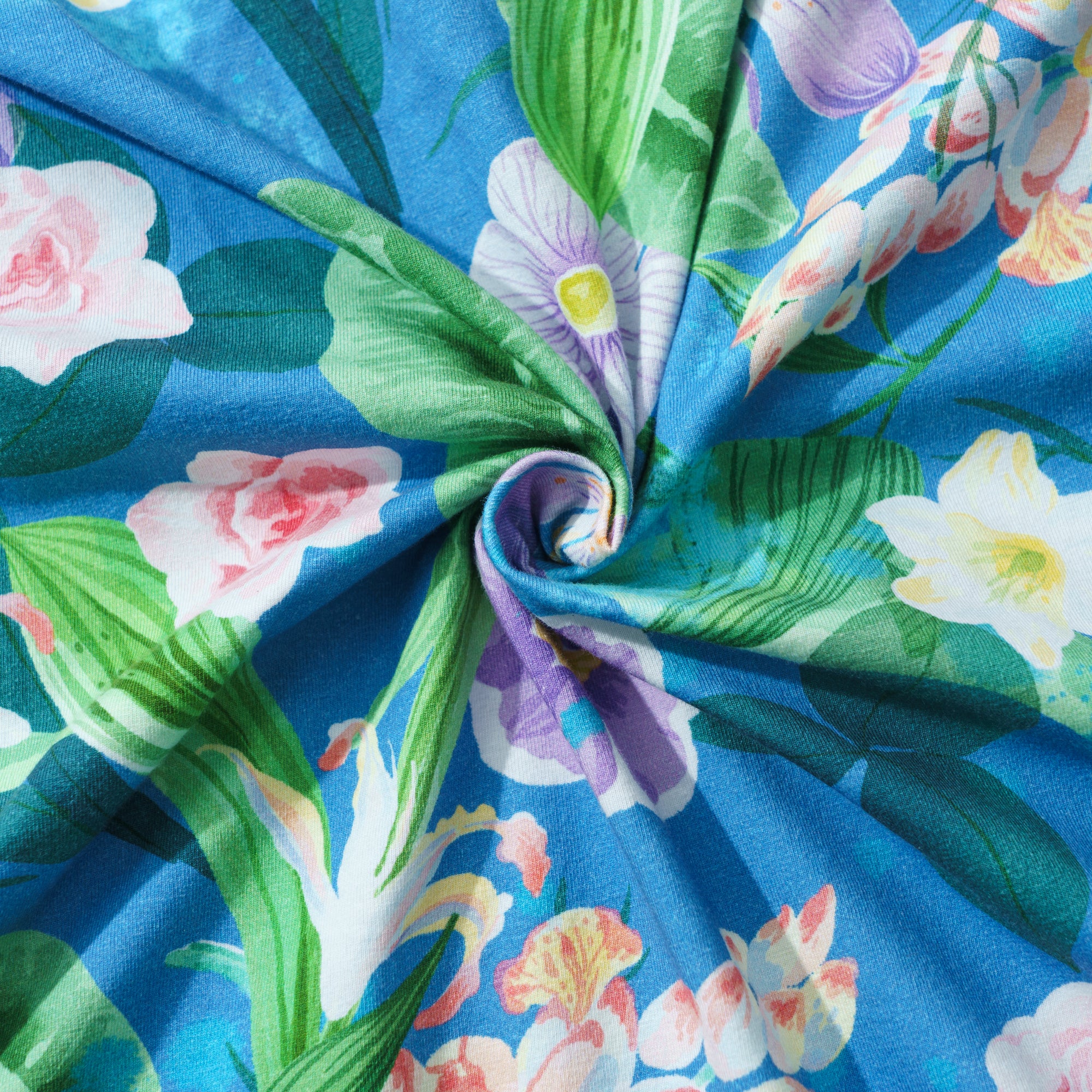 Hawaiian Dress For Women Tropical Vacation Tropical Flowers Flounce Dress Tropical Flowers Flounce Dress.