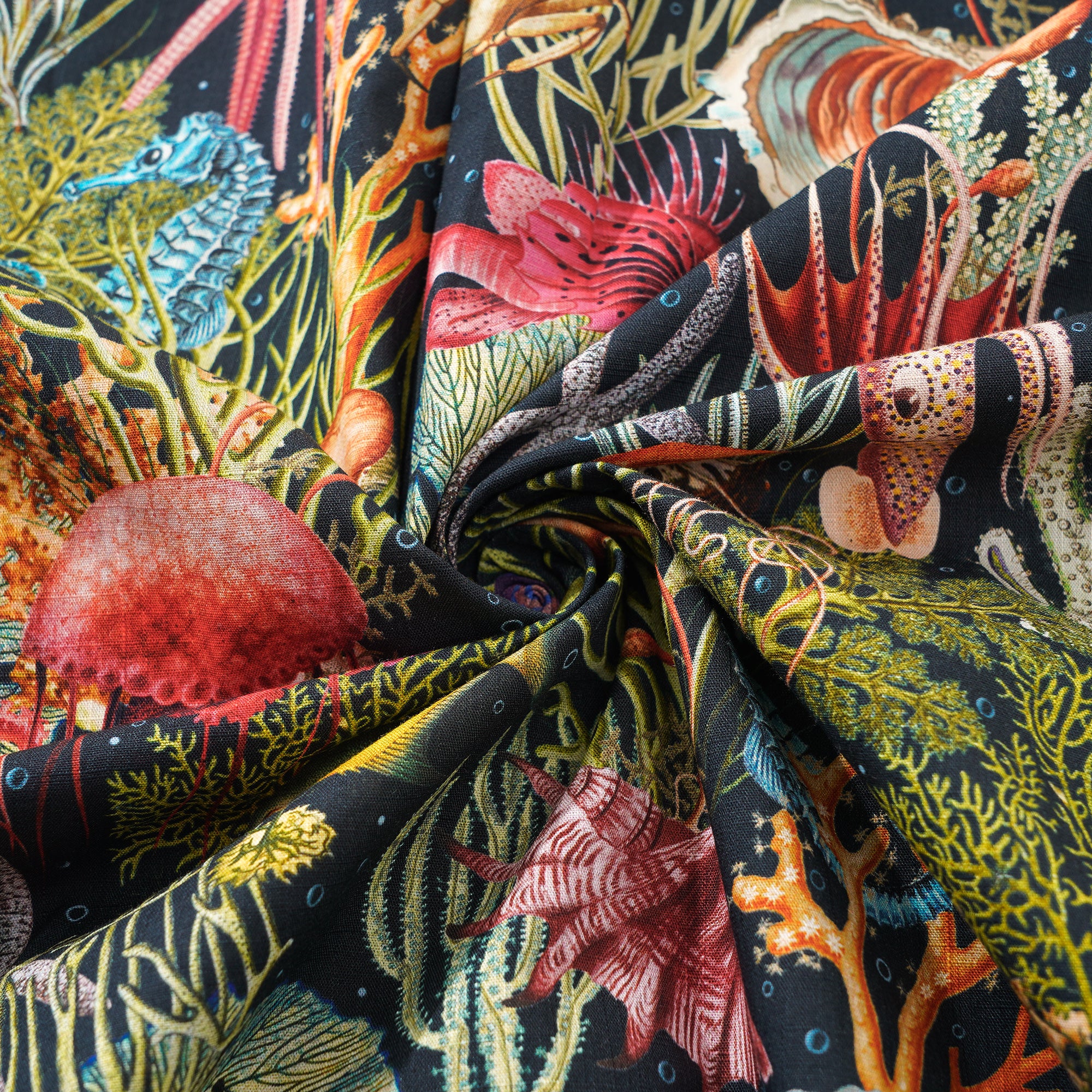 Chemise hawaïenne masculine à manches courtes à manches courtes 100% coton vert océan rêves