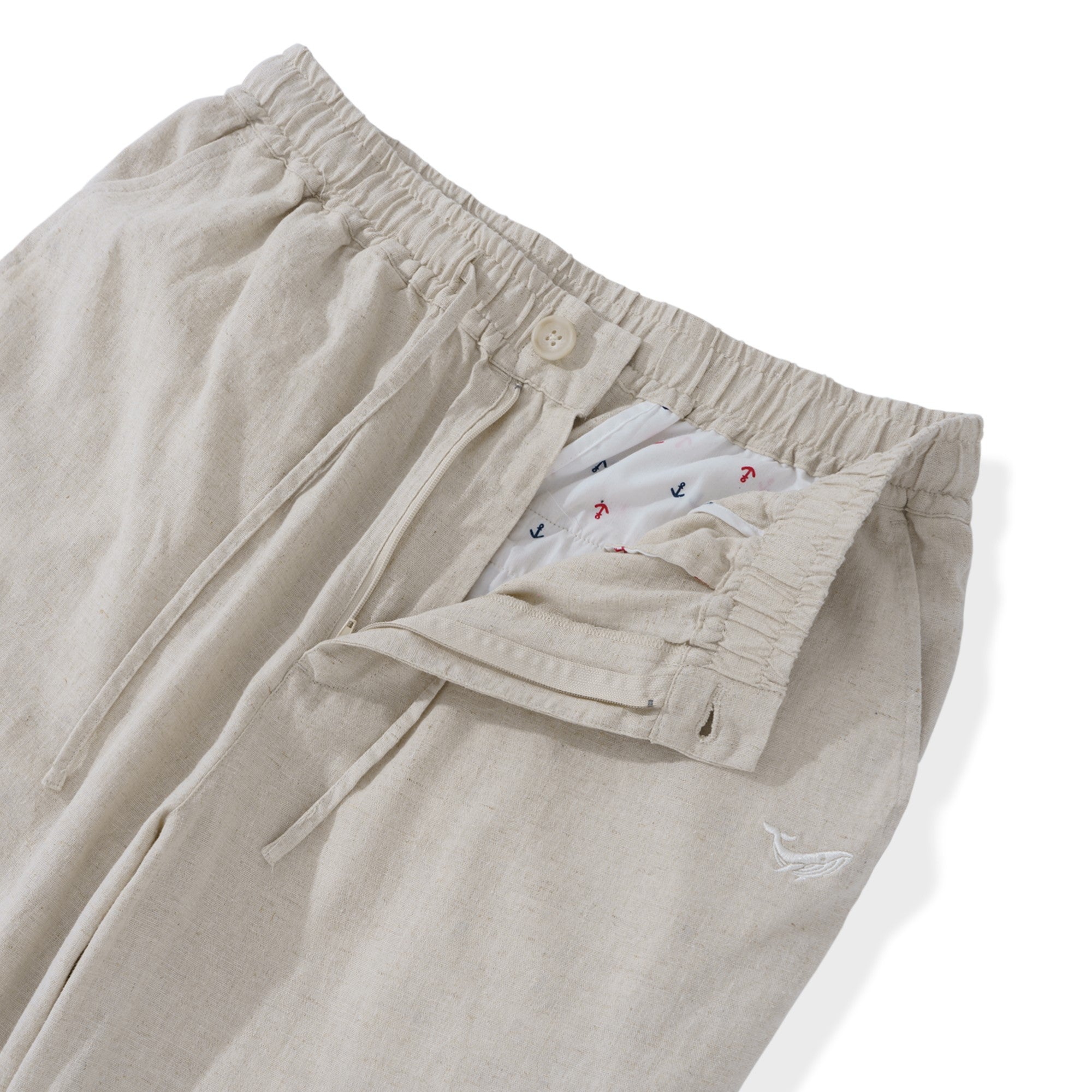 Linen Pant For Men Versatile Linen 5-Pocket Long Pants （Flaxen） Boracay 5-pocket Linen Pants