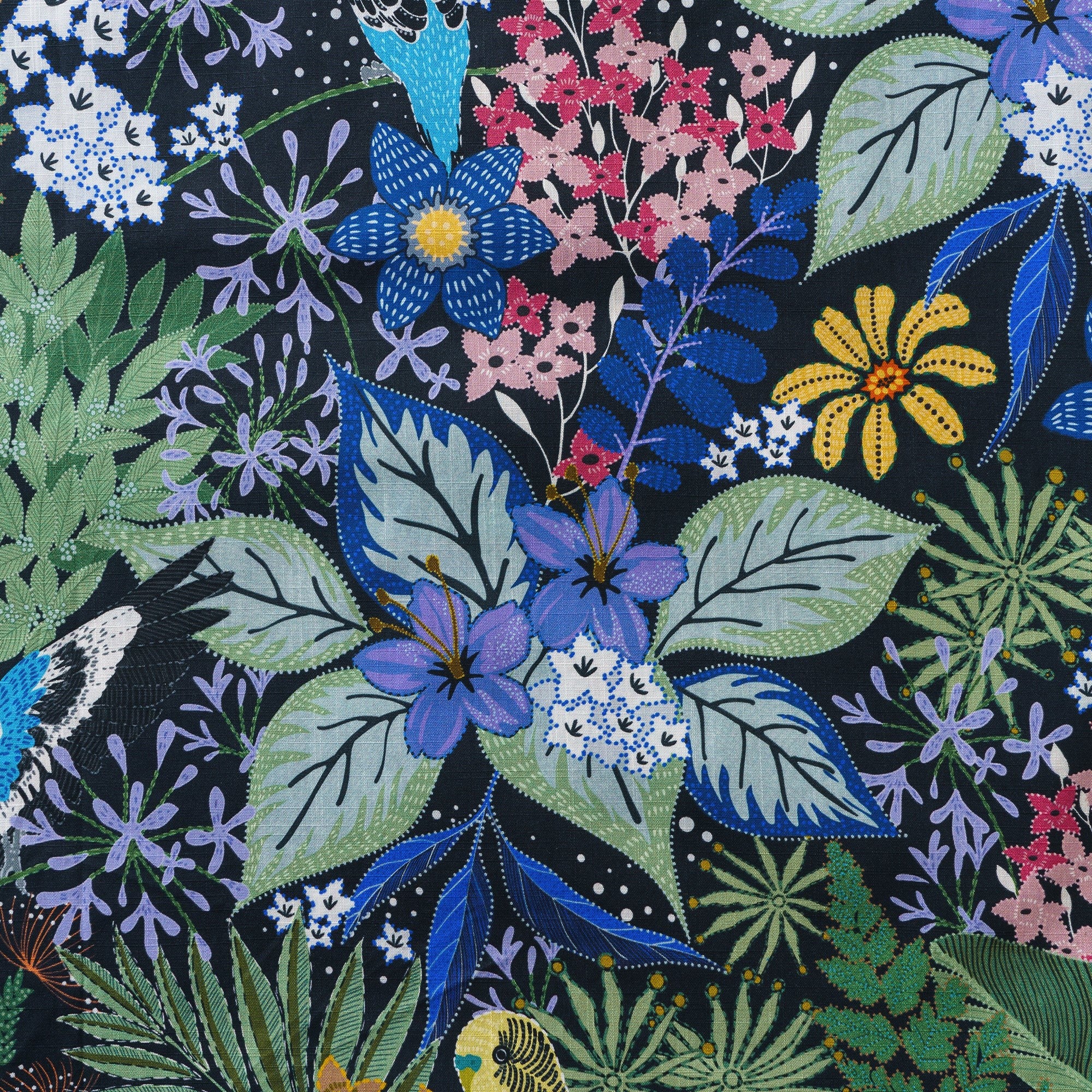 Yiume Papagei Hawaiian Shirt für Männer 100% Baumwolle Kurzarm Grünes Camp-Kragen Aloha-Shirt