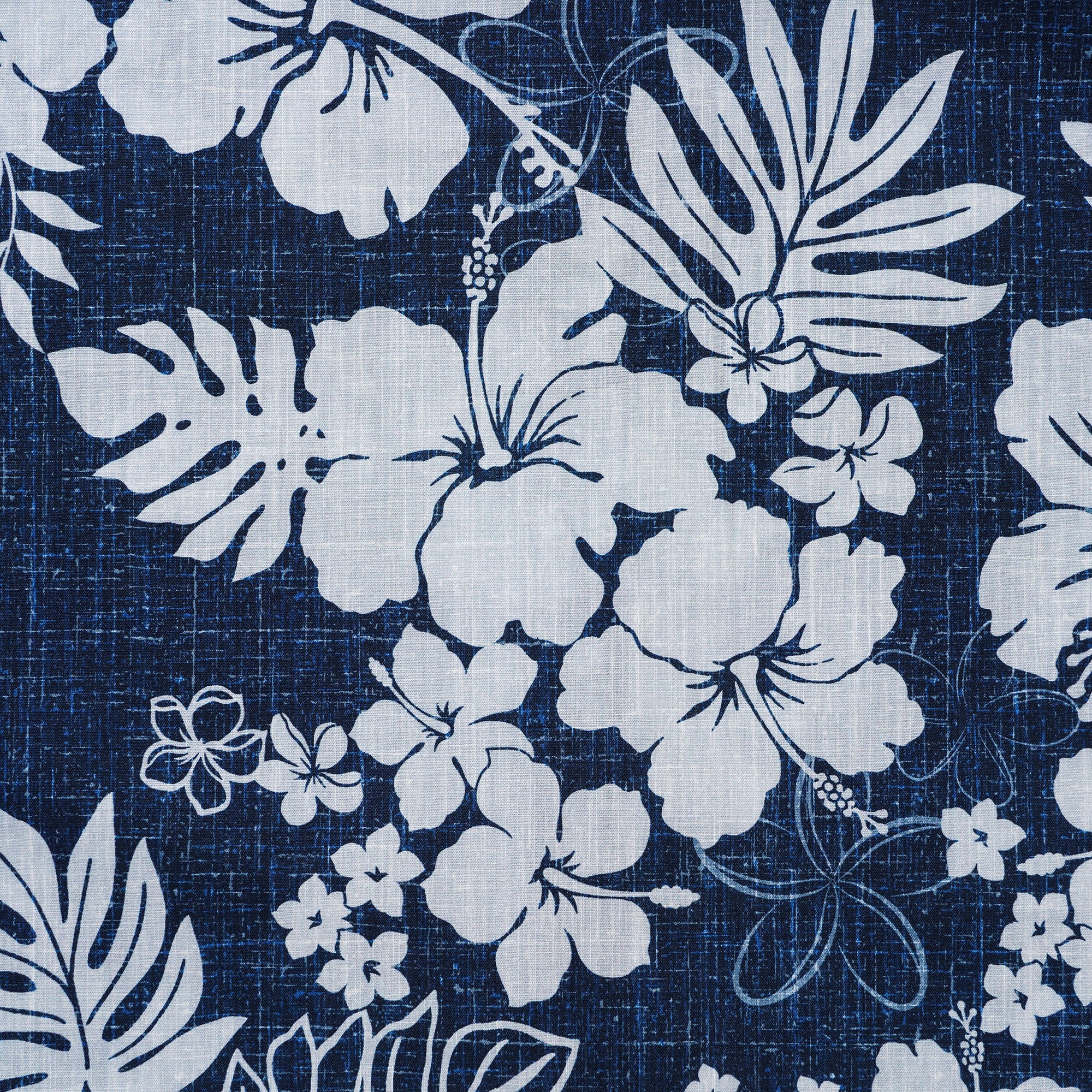 Men's Blue Tropical Hawaiian Shirt Button-down Aloha Shirt No Iron Shirt