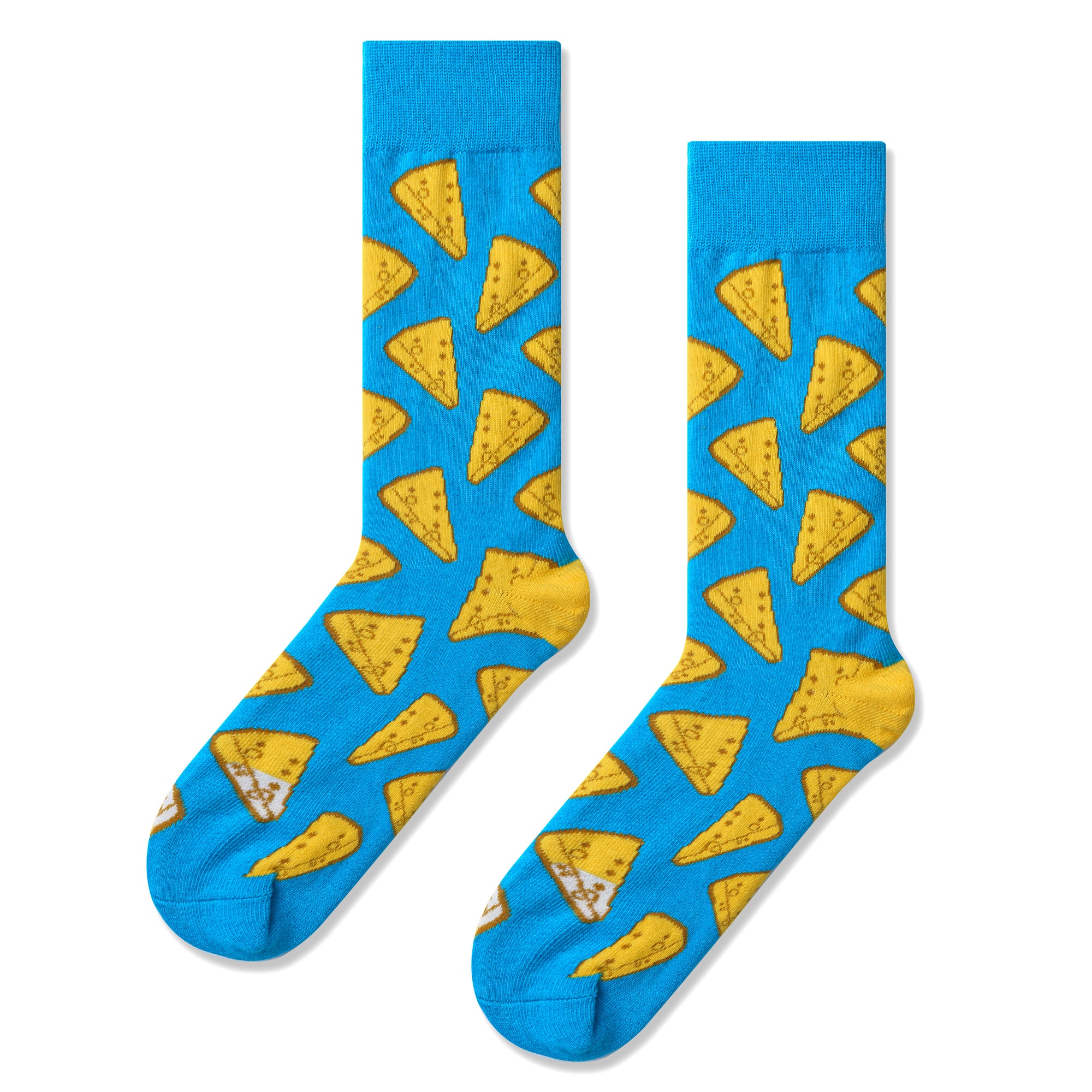 Chaussettes pour hommes à motif fromage