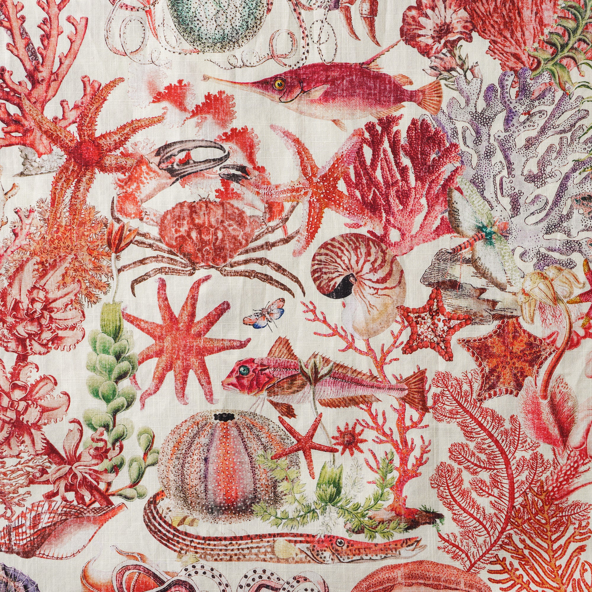 Traumhafte Meere 100% Baumwolle Herren Kurzarm Hemd mit Knöpfen Beige Aloha Hawaiian