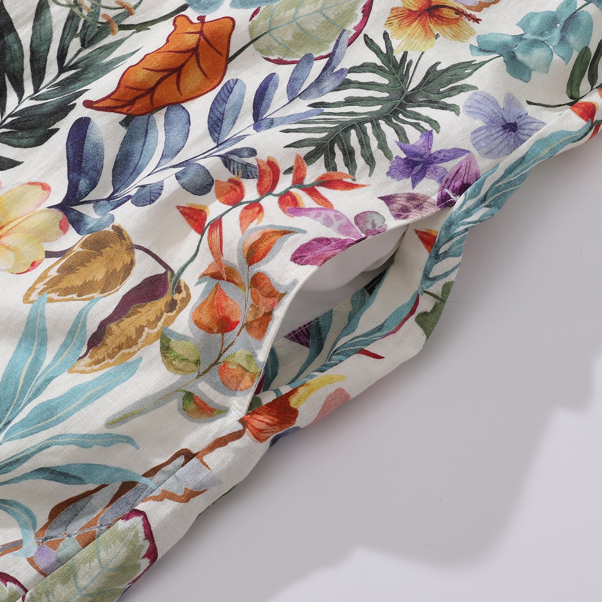 Hawaiian Dress For Women Afternoon Garden V-Neck Dress Afternoon Garden Dress