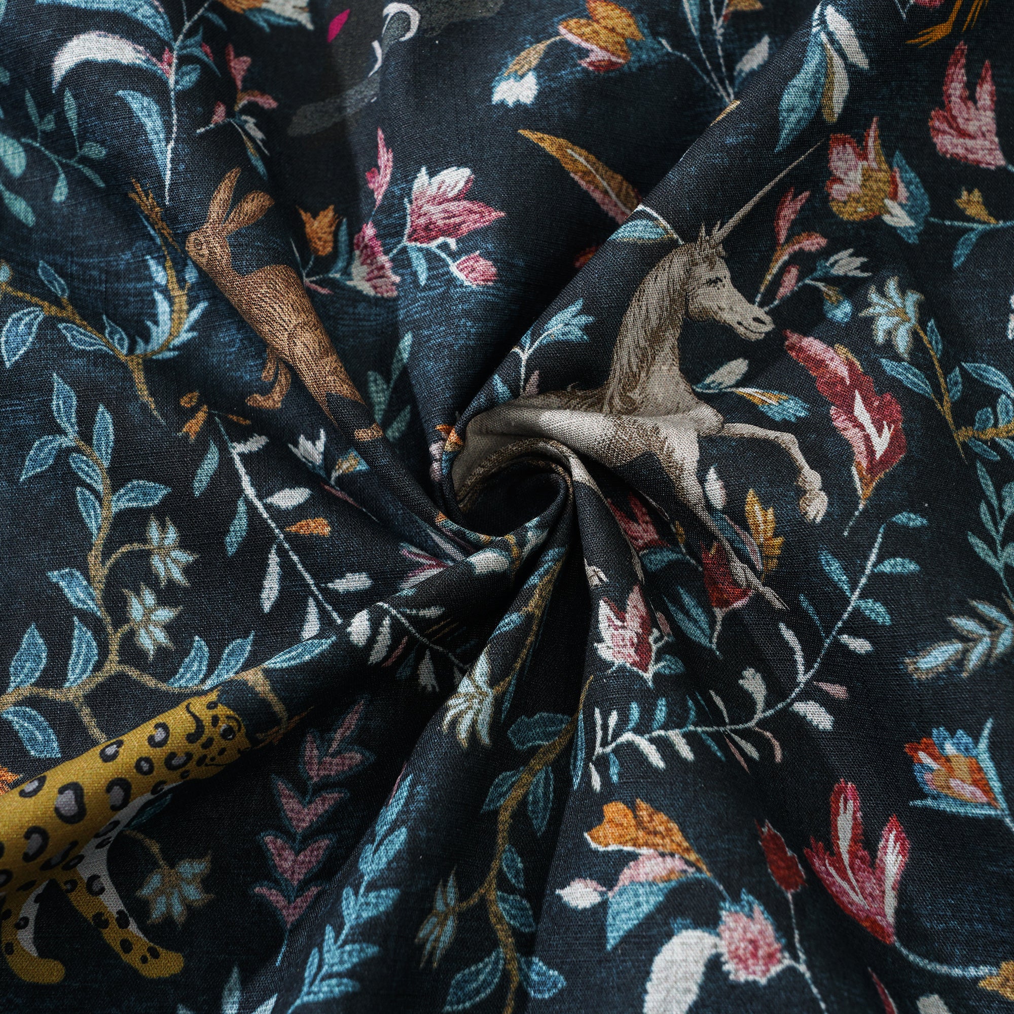 Chemise hawaïenne pour hommes Jungle Paradise 100 % coton, chemise à manches courtes à boutons verte Aloha hawaïenne