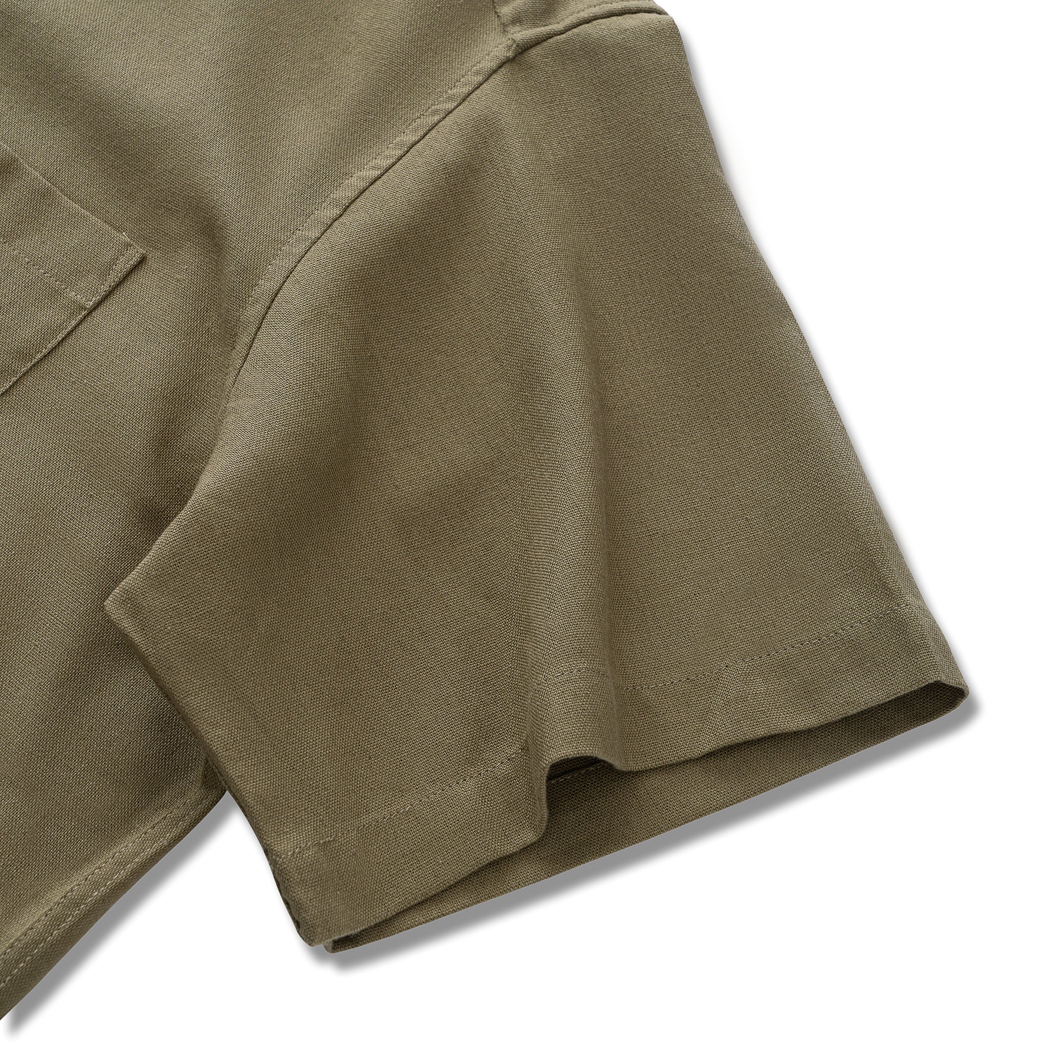 Chemise hawaïenne pour hommes Brise marine douce de mi-été Col camp - Jaune moutarde