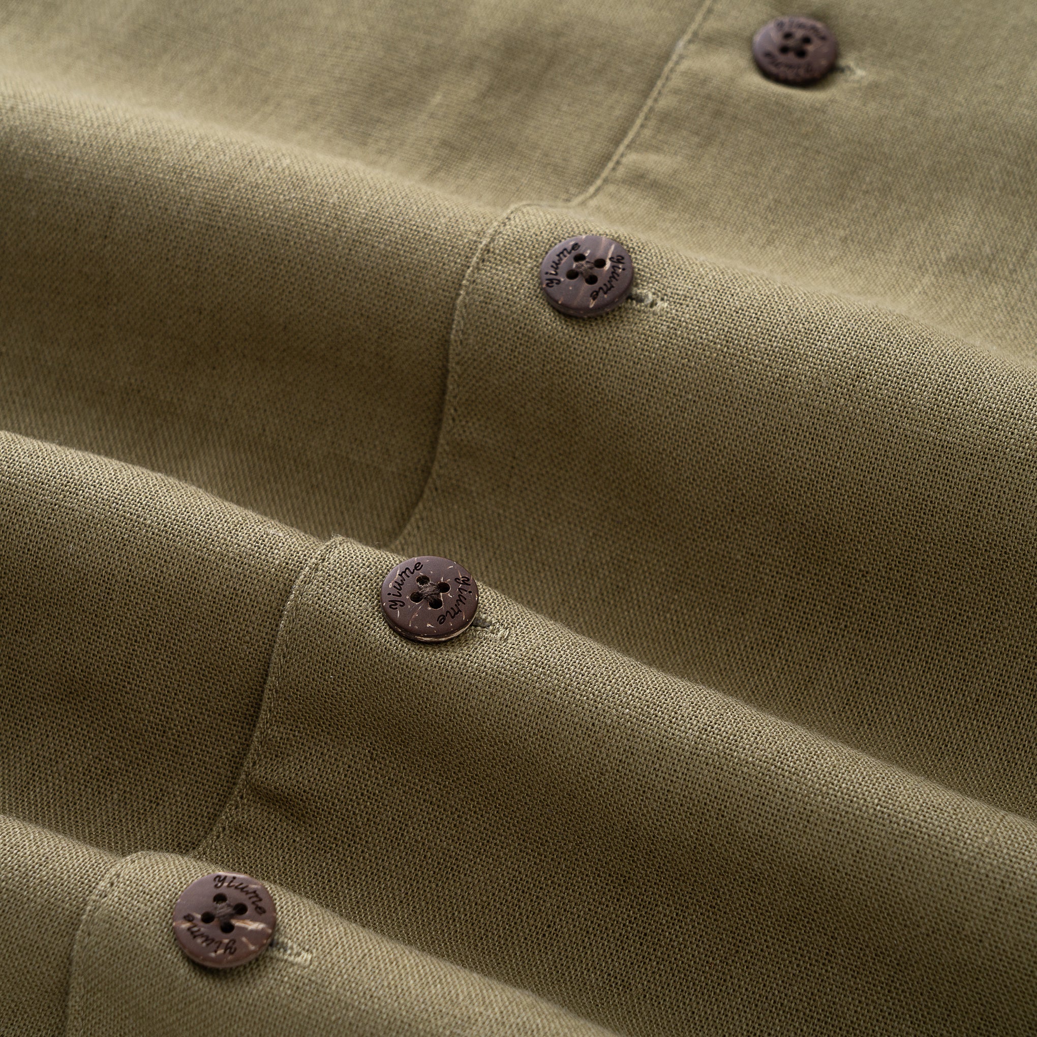 Chemise hawaïenne pour hommes Brise marine douce de mi-été Col camp - Jaune moutarde