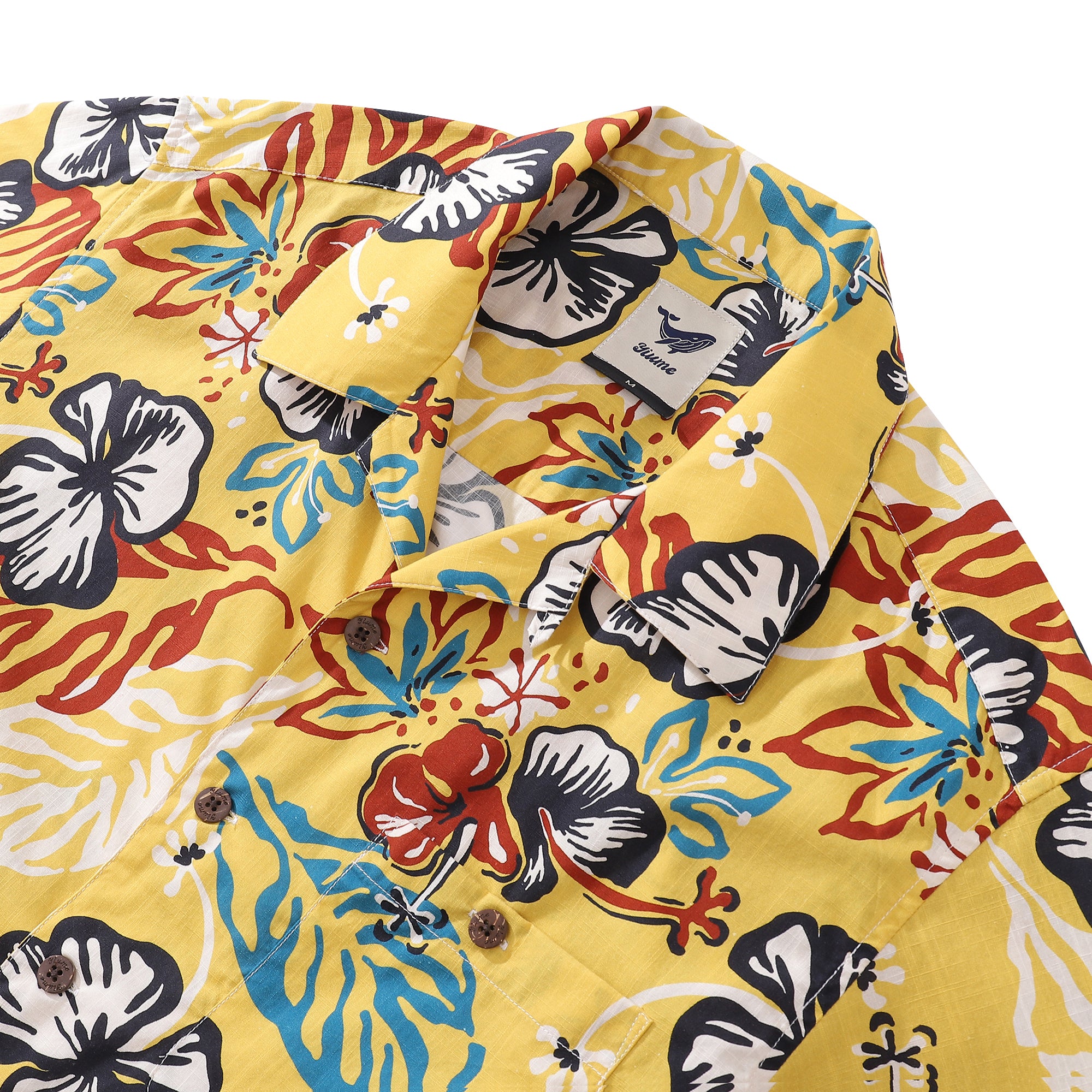 1940s Vintage Hawaiian Shirt For Men Summer of San Pedro Shirt Camp Collar 100% Cotton