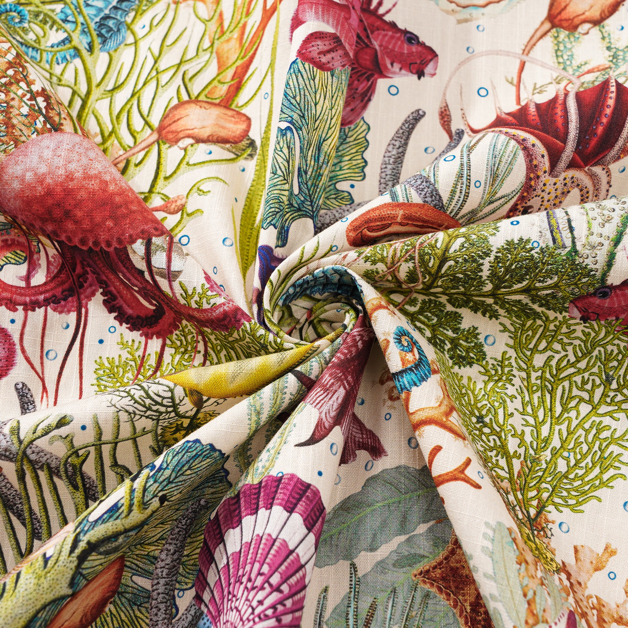 Chemise hawaïenne masculine à manches courtes à manches courtes 100% coton beige aloha océan rêverie