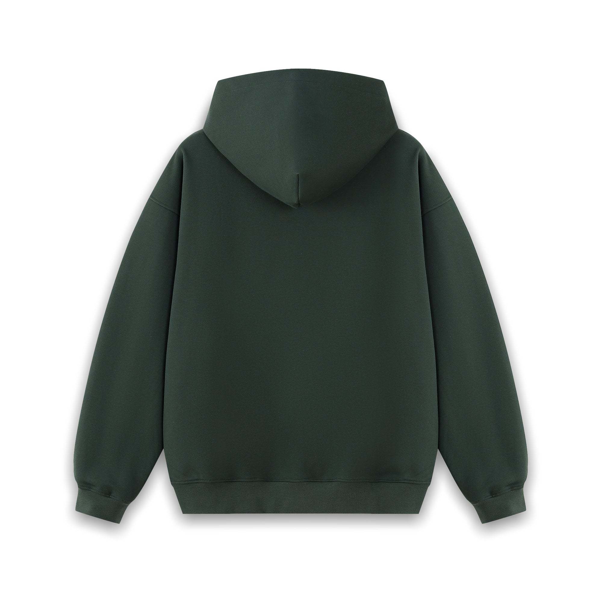 HAY gymhook ジムフック　ダークグリーン dark green L Yiume Hoodie For Men Casual Classic Basic Hoodie - DARK GREEN