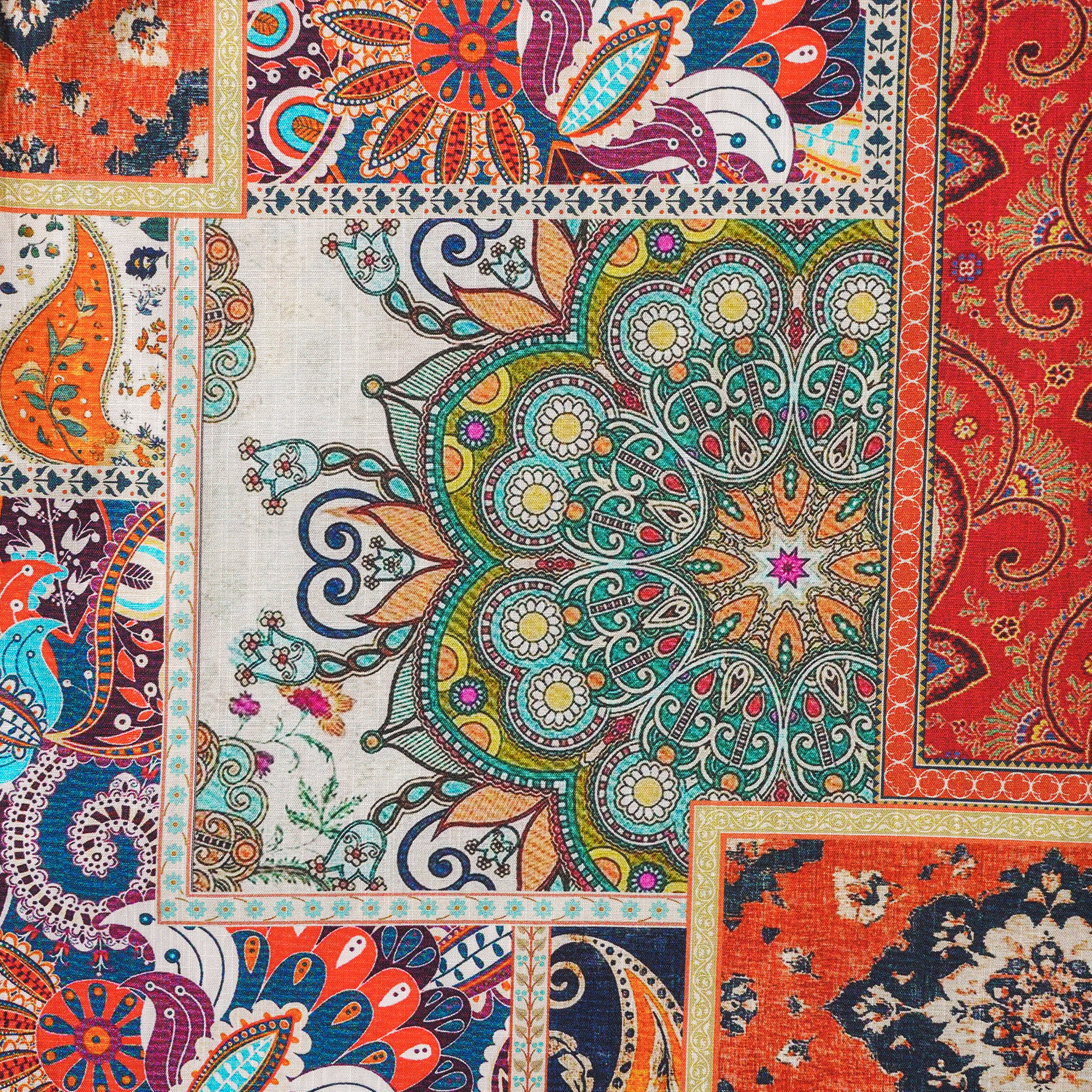 Chemise hawaïenne masculine bouton à manches courtes 100% coton bleu aloha vif bords