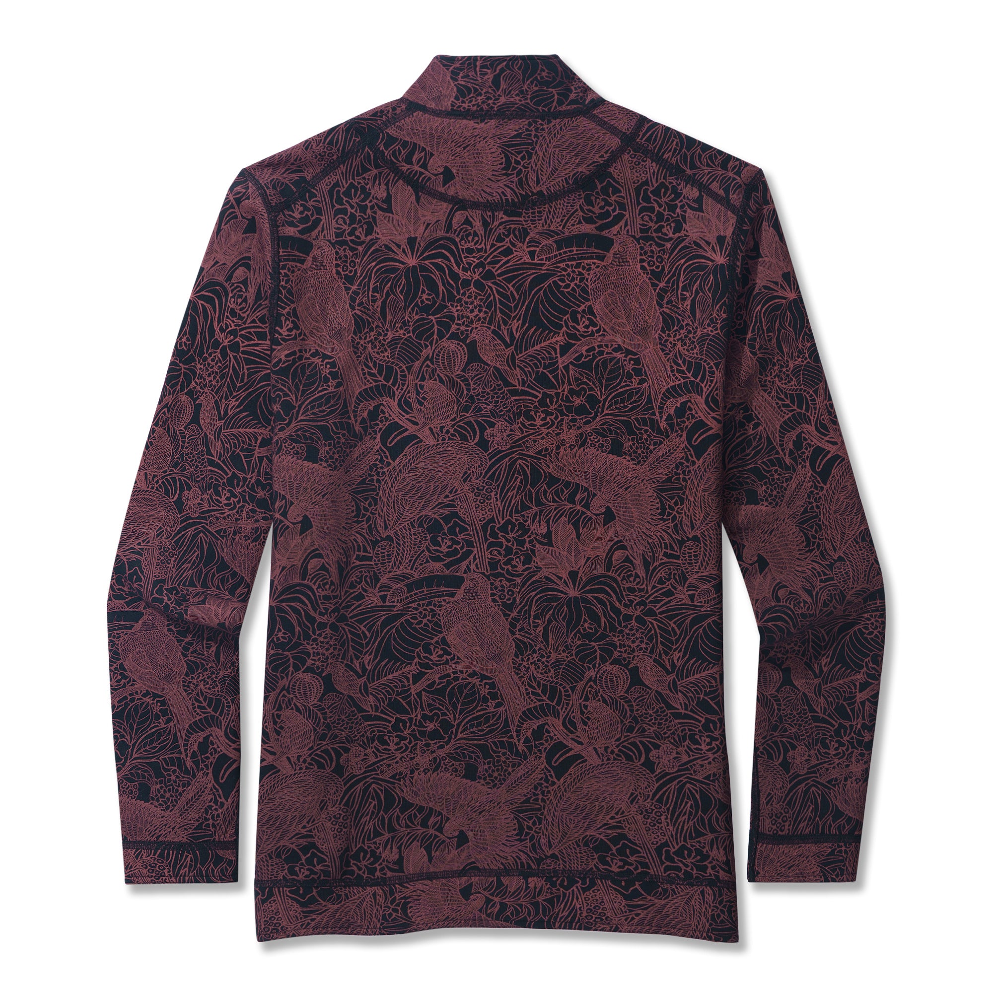 Sweatshirt à demi-zip Oiseaux de Paradis