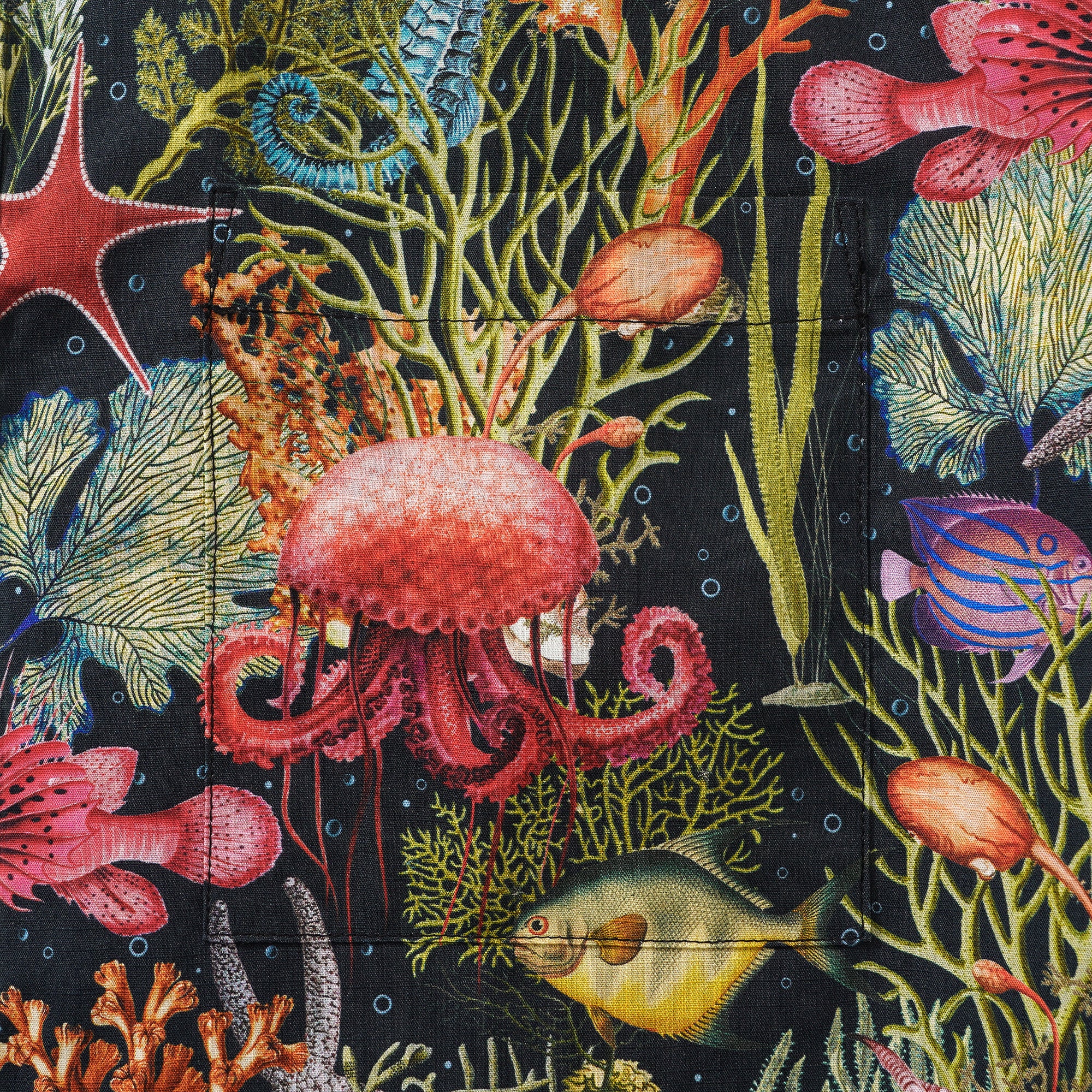 Chemise hawaïenne masculine à manches courtes à manches courtes 100% coton vert océan rêves