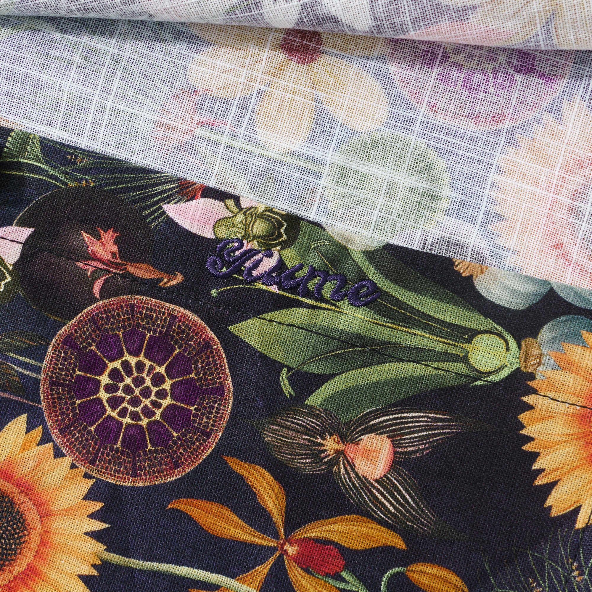 Chemise hawaïenne à manches longues pour hommes, sérénité tournesol, 100 % coton, chemise Aloha à boutons.