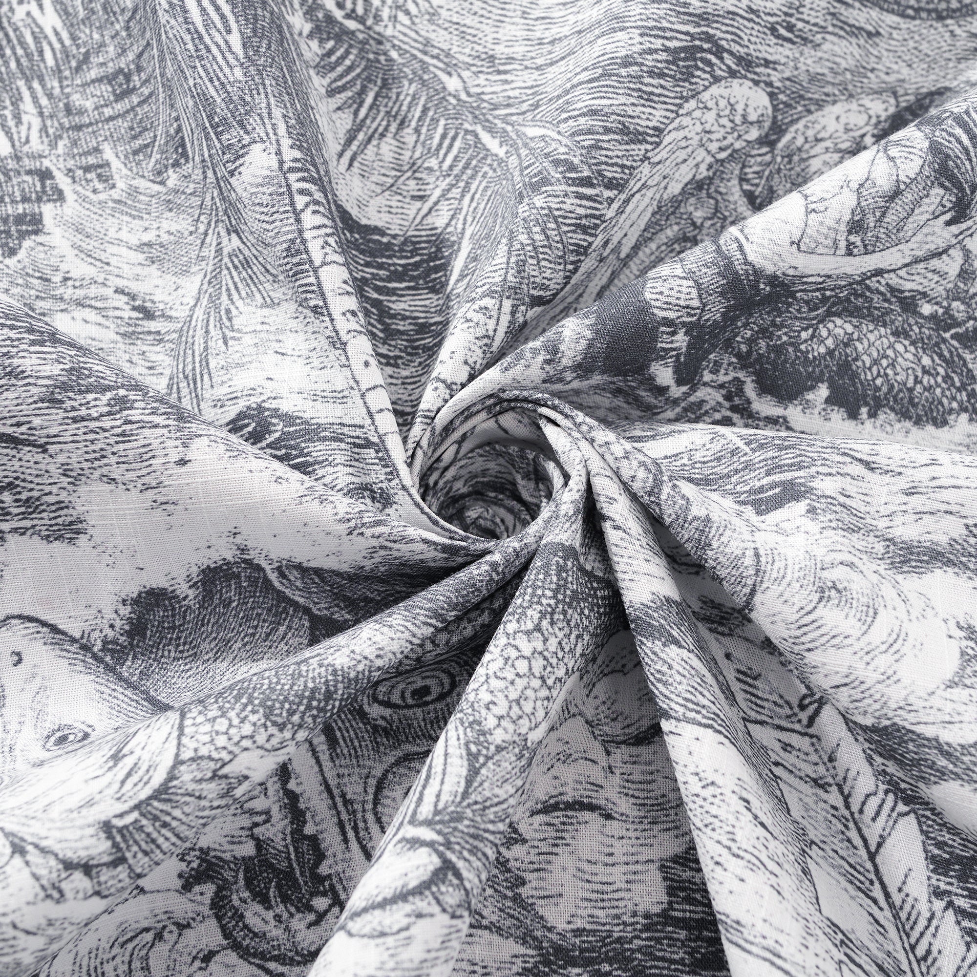 Collier de camp à manches courtes à manches courtes pour hommes 100% coton gris océan spirituel