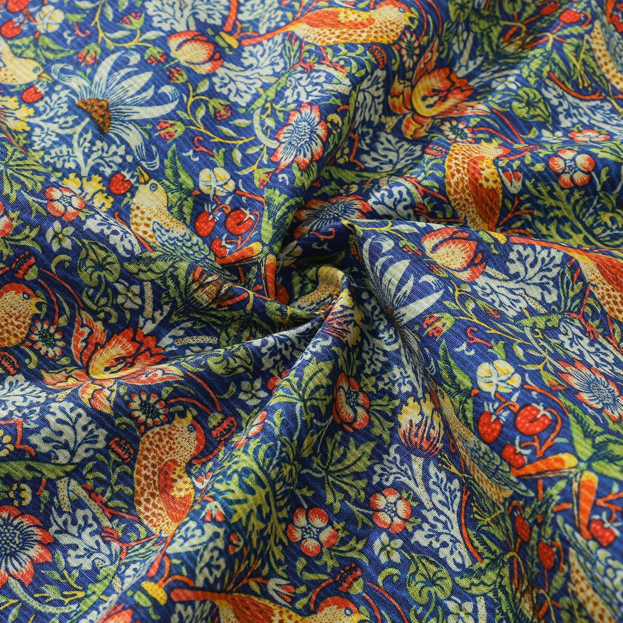 Hawaiian Hemden für Herren Strawberry Thief Designer Morris Hemd