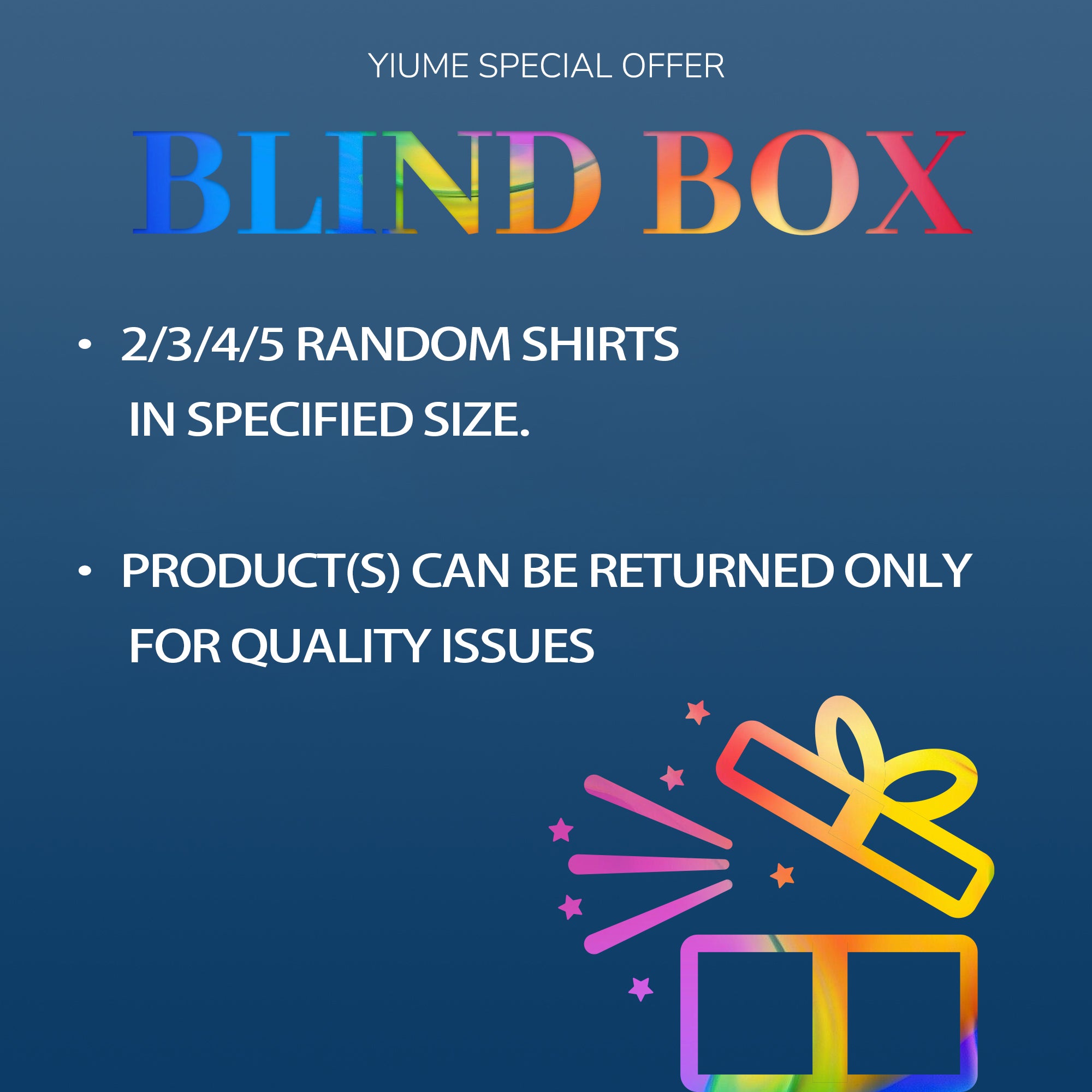 Kurzarmhemd für Herren Mystery Blind Box – GET 5