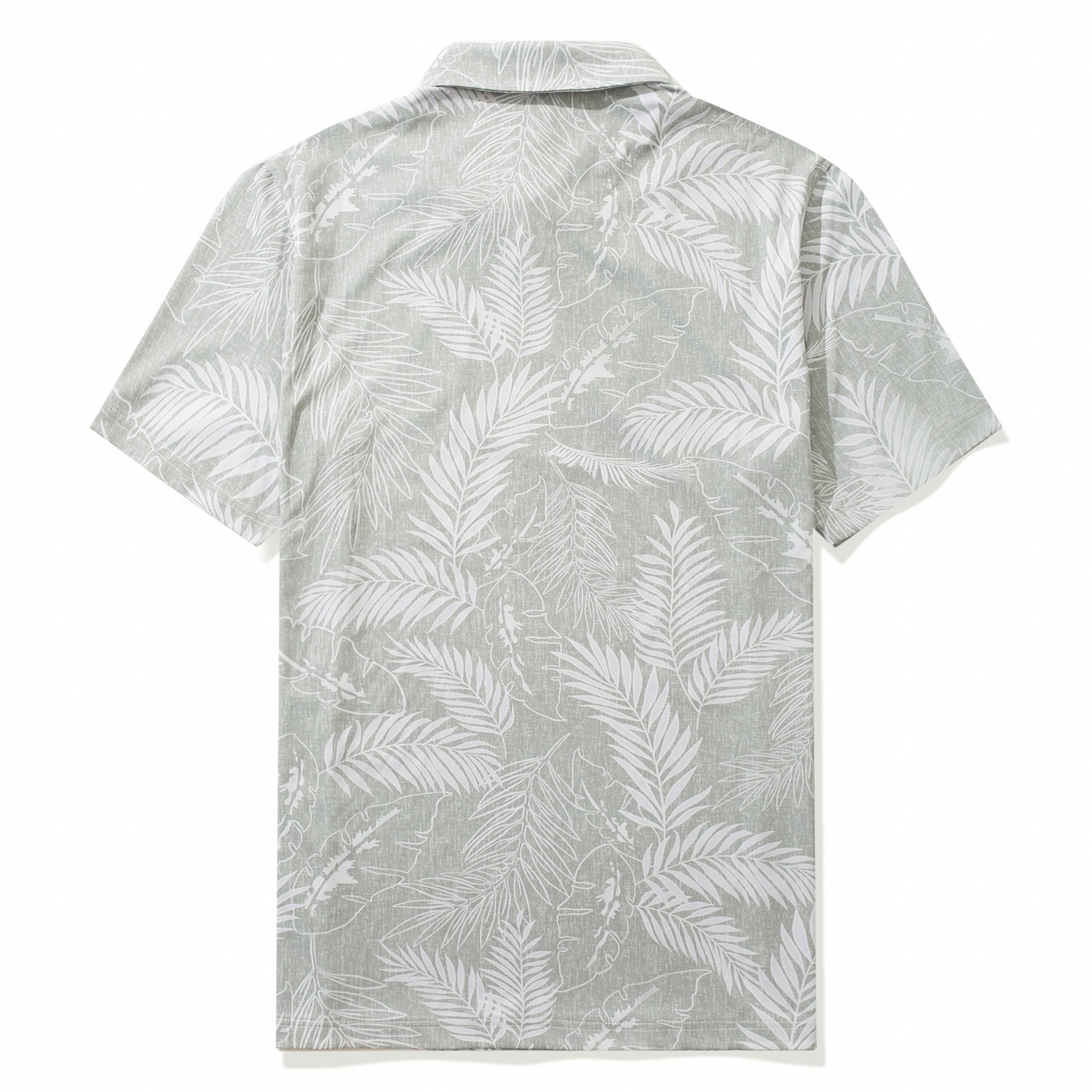 Polo Hawaiian Polo à manches courtes courtes 83% Polyester 17% Spandex jaune Aloha Aloha Escape