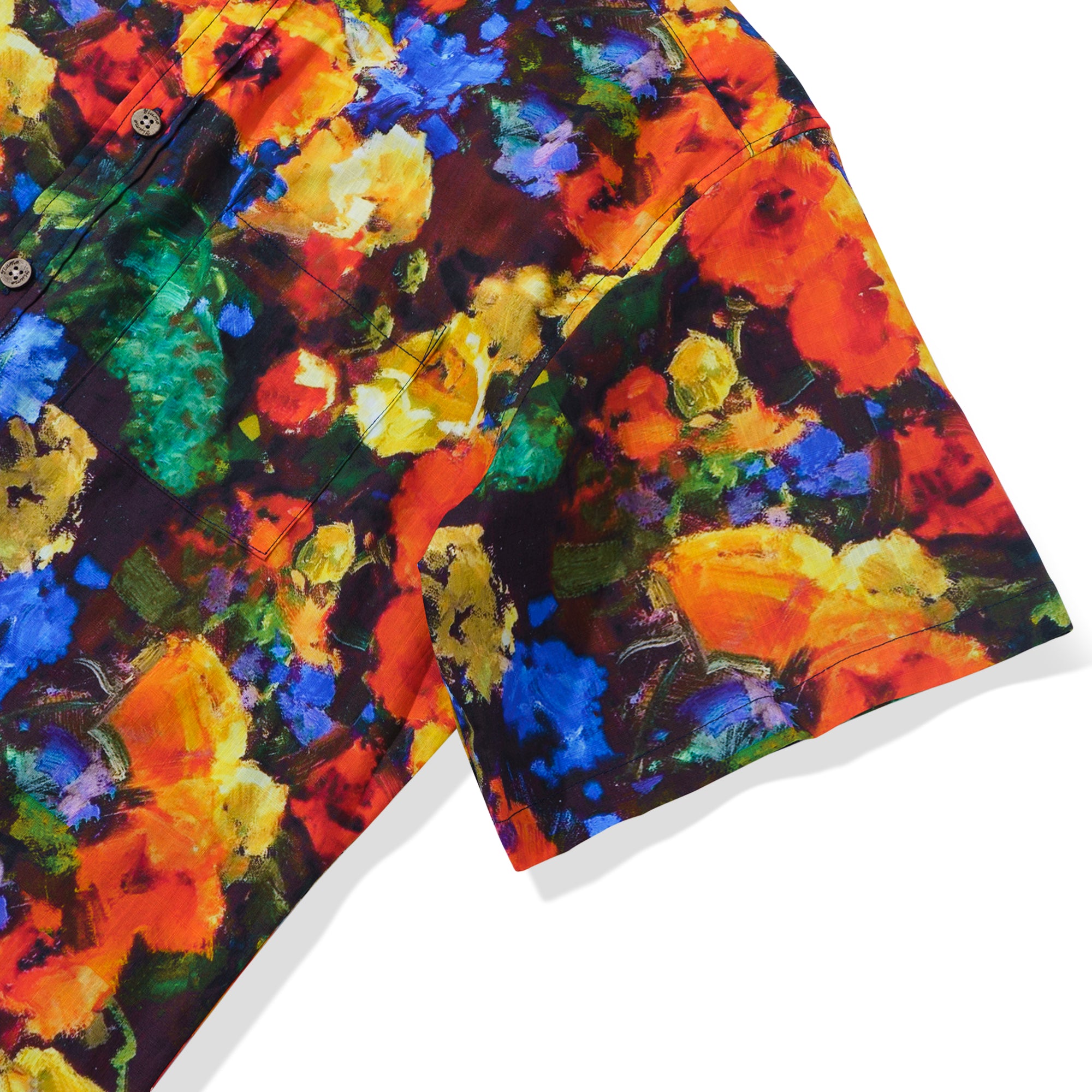 Chemise hawaïenne des années 1950 pour hommes Imprimé floral Chemise à boutons manches courtes 100 % coton Chemise Aloha