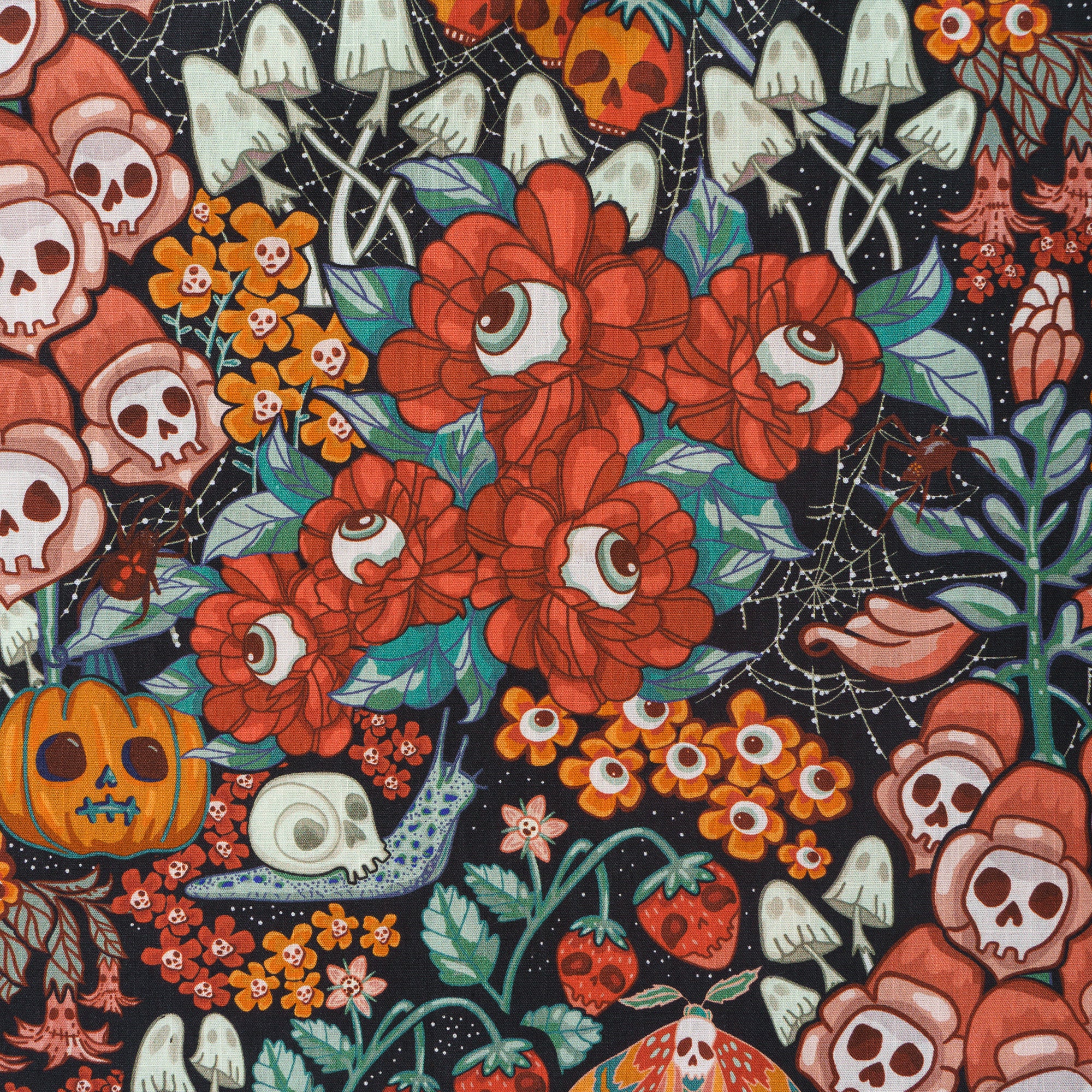 100% Cotton Hawaiian Shirt For Men Halloween Cottage Garden By Bienvenido Colorido Camp Collar Aloha Shirt