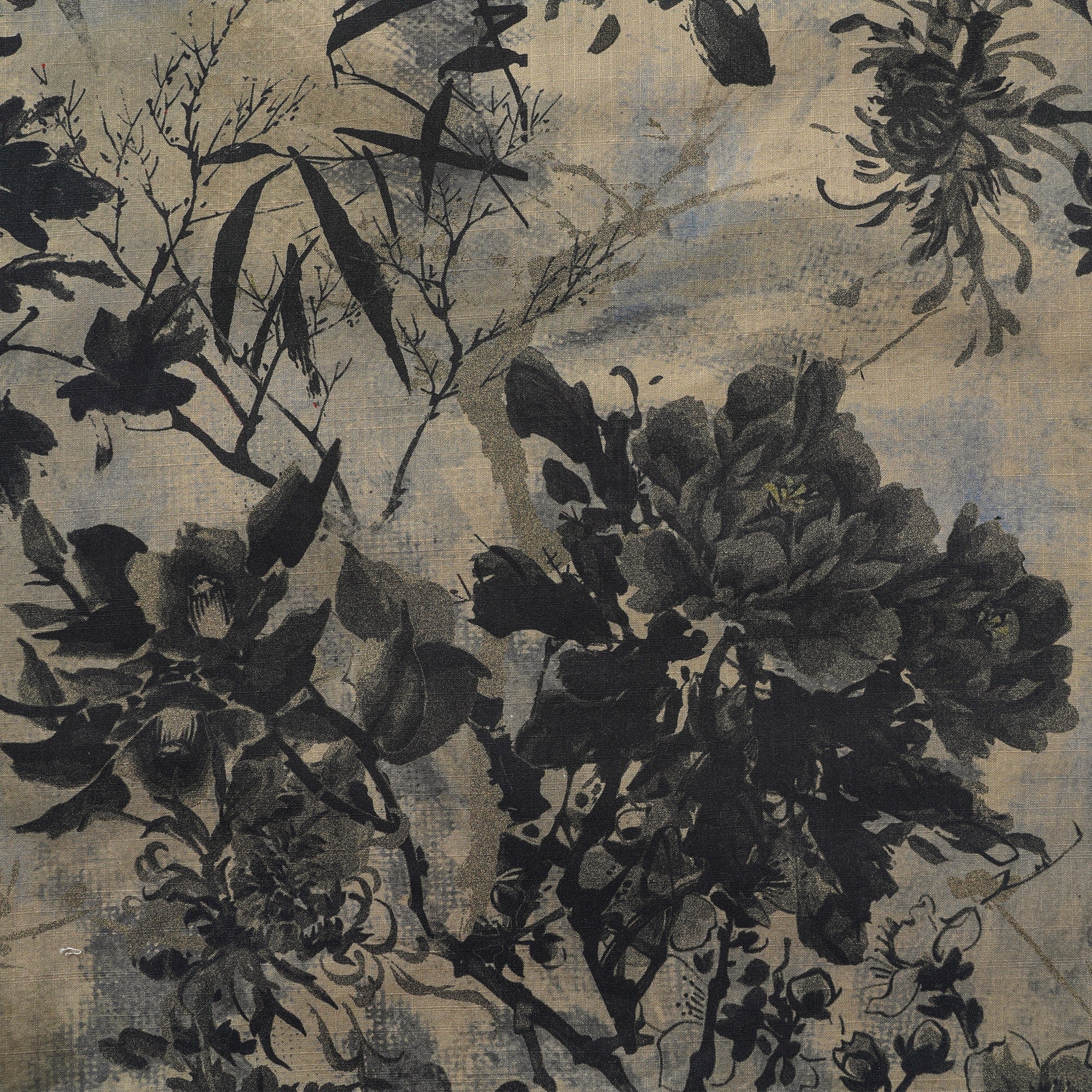 Men's Hawaiian Shirt Short Sleeve Button-down 100% Cotton Brown Aloha Shirt