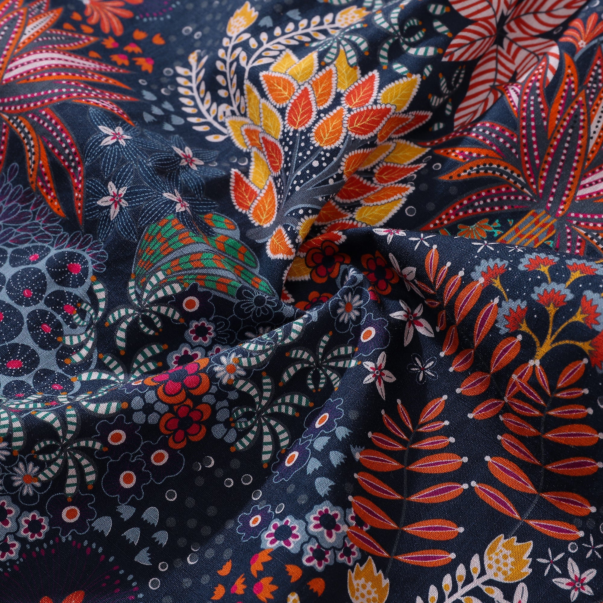 Children's Hawaiian Shirt Quirky Plants Print Cotton Button-down Short Sleeve Quirky Plants Youth Shirt