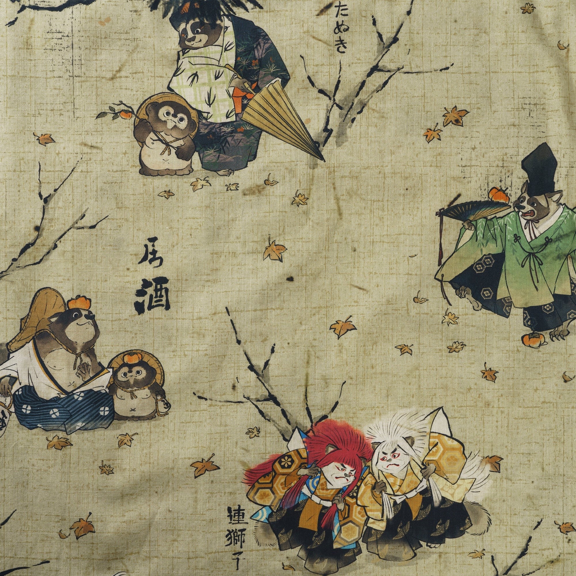 Japanische Hawaiianische Hemd Herren 100% Baumwolle Kurzarm Camp Kragen Aloha Hemd