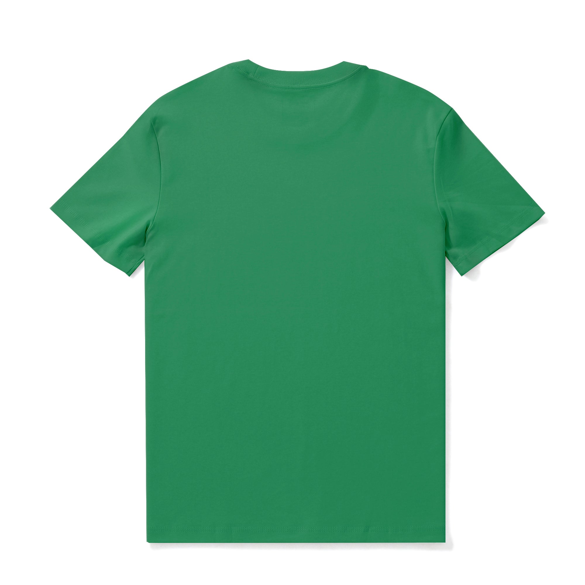 T-shirt hawaïen pour hommes col rond 100 % coton - BV VERT