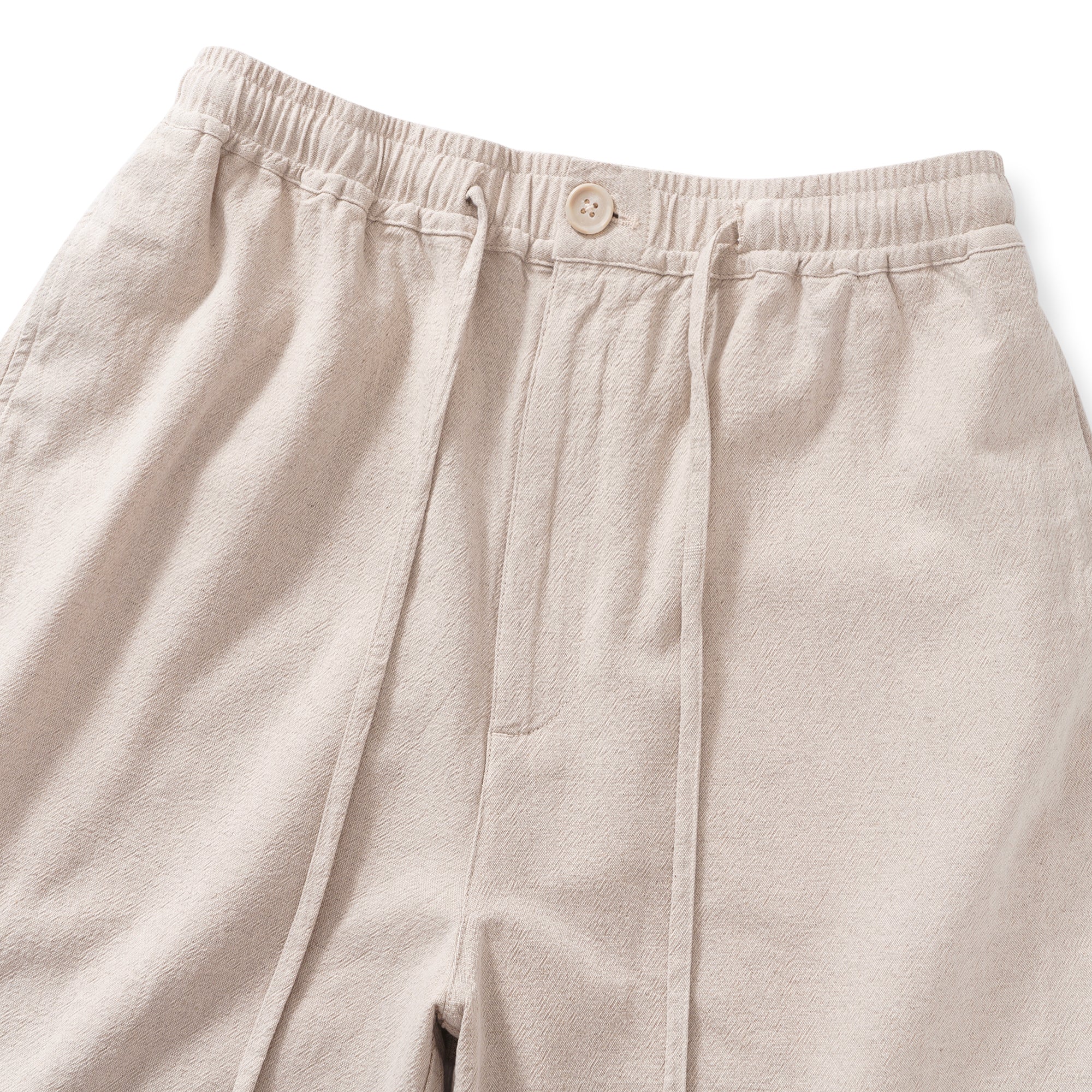 Mens Linen Shorts Mid-Rise Straight Bermuda 8-10 Inch 5-Pocket Shorts - FLAXEN Version 3.0 5-pocket - Flaxen Version 3.0