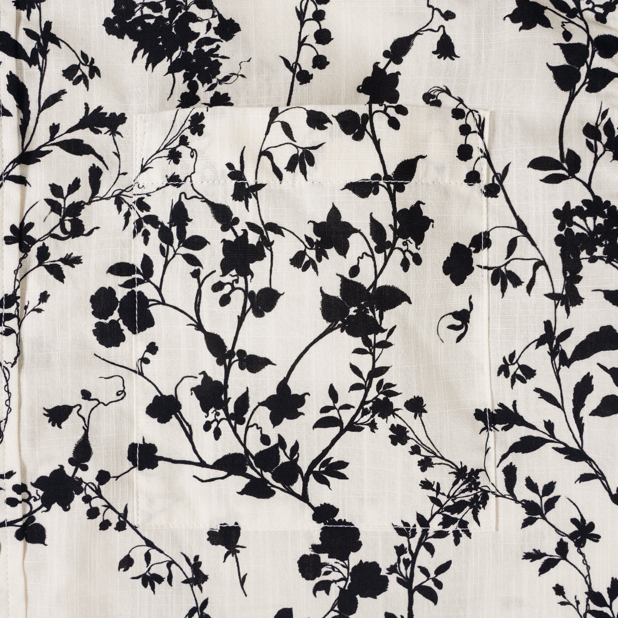 Short sleeve button-down men's art shirt in beige