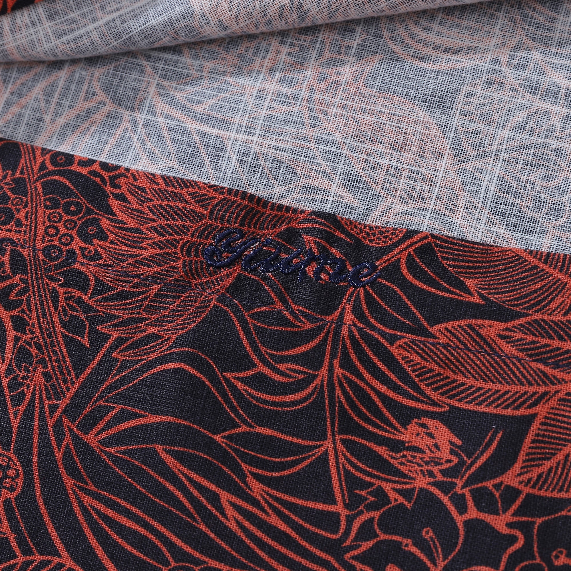 Langärmliges Hawaiian Hemd für Herren Die Welt der Vögel Baumwoll-Knopfhemd Aloha Hemd