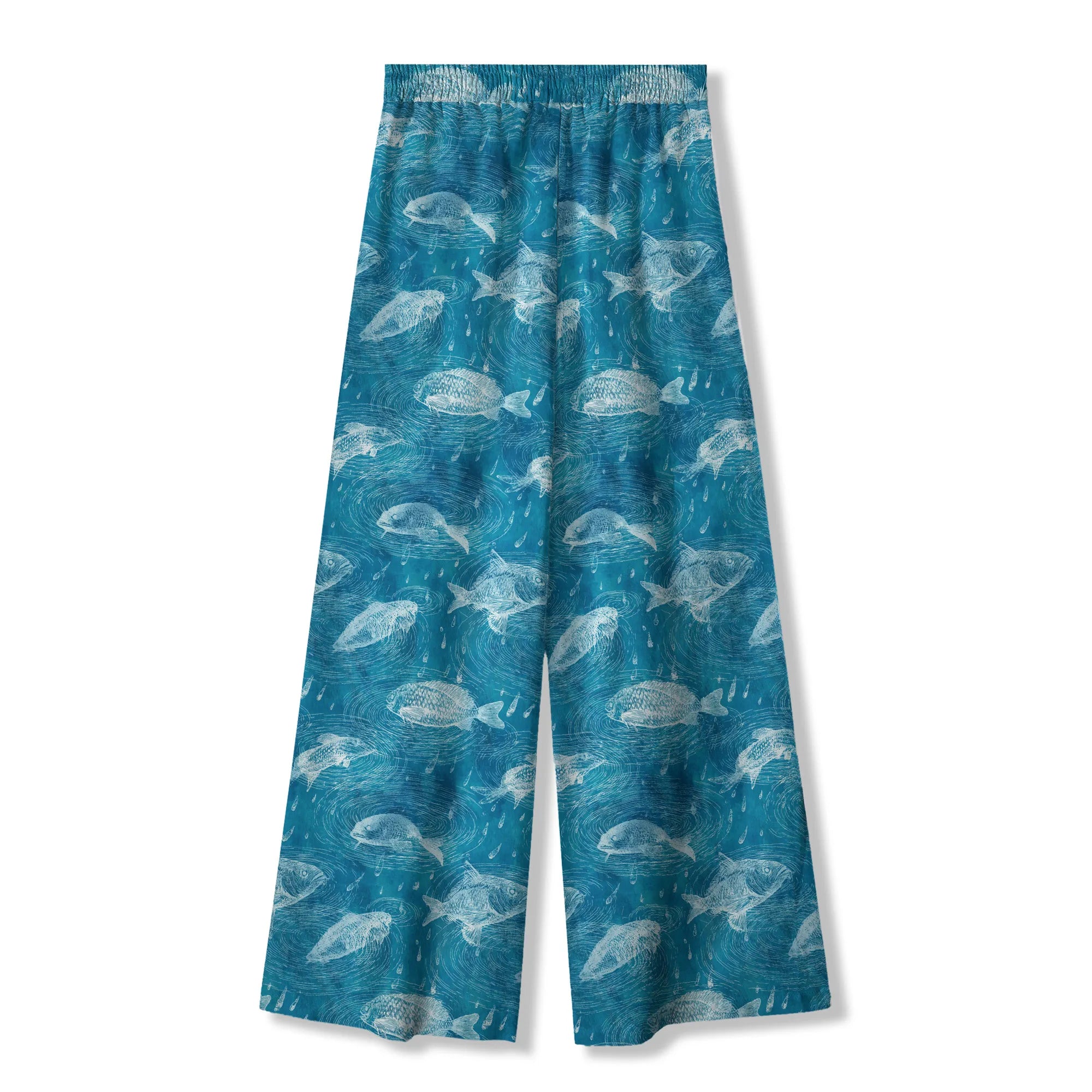 Women's lounge pants, Aloha Rain Falls pattern
