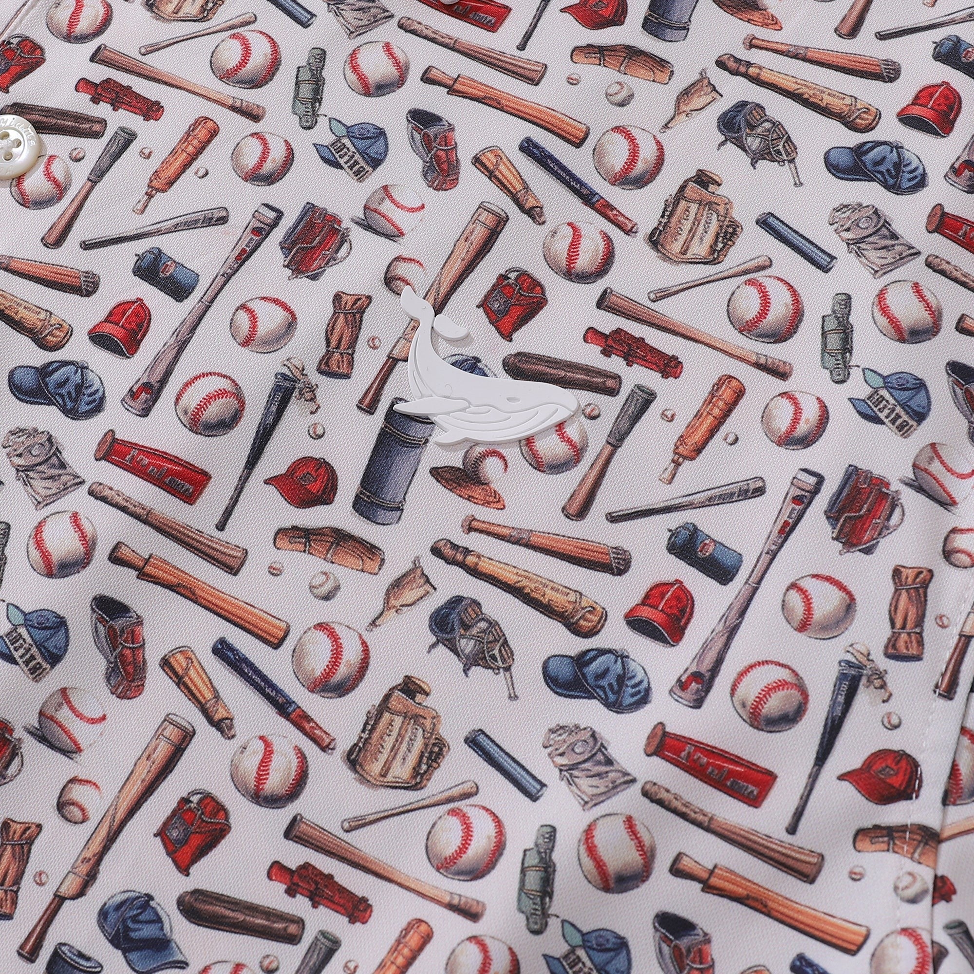 Herren Polo-Shirt mit Kurzarm im Hawaiian Field of Dreams Print