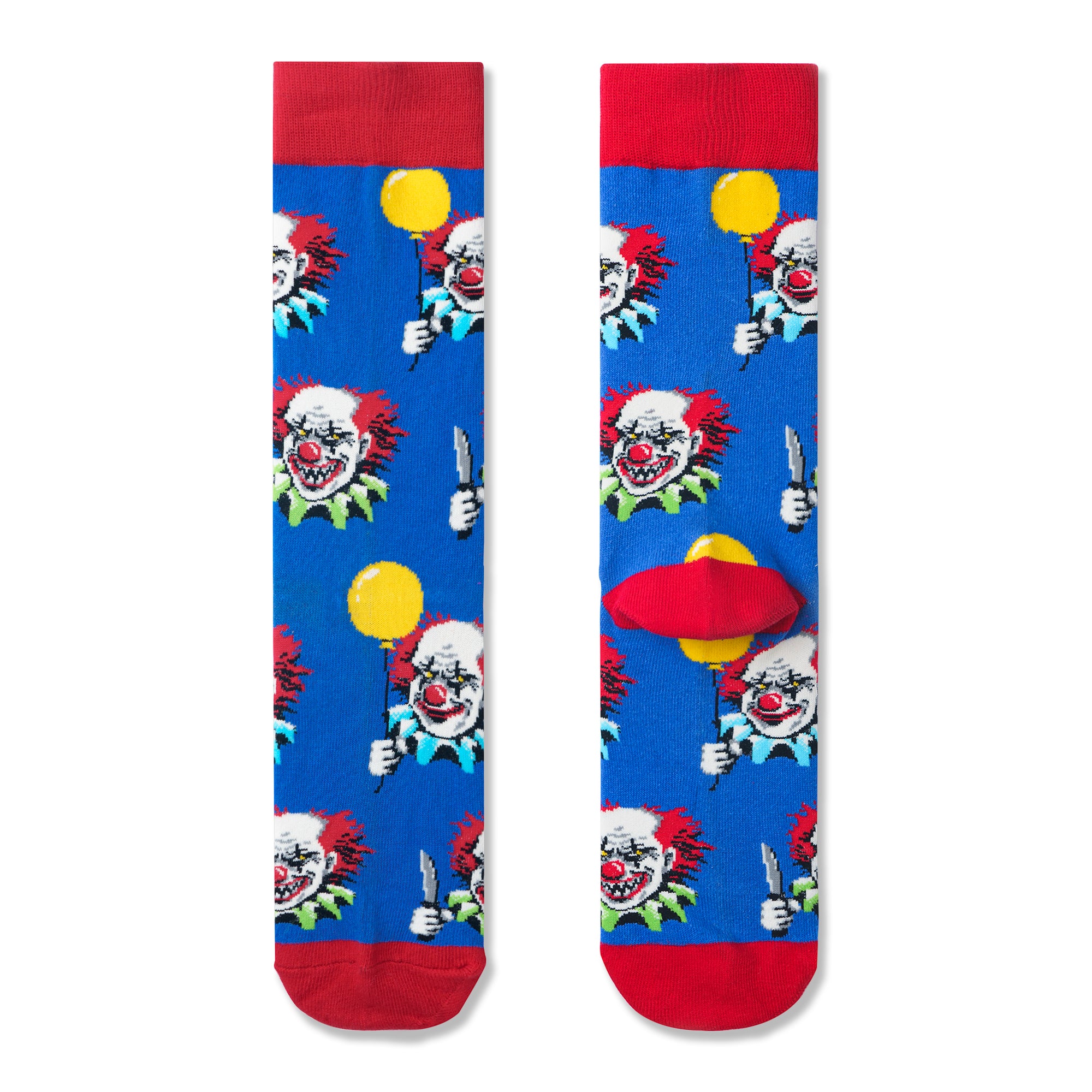 Chaussettes pour hommes à imprimé clown