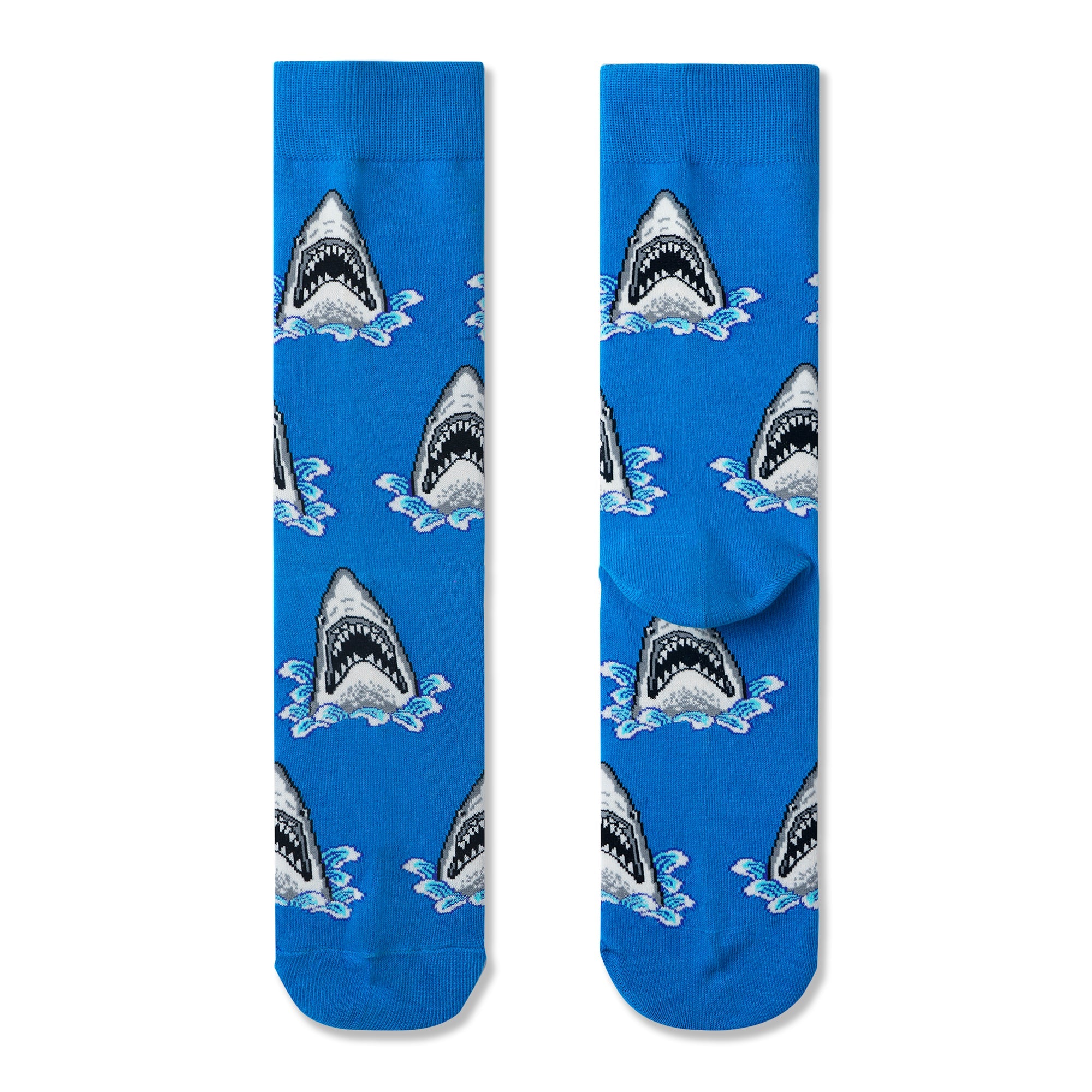 Haifischmuster Herren Socken