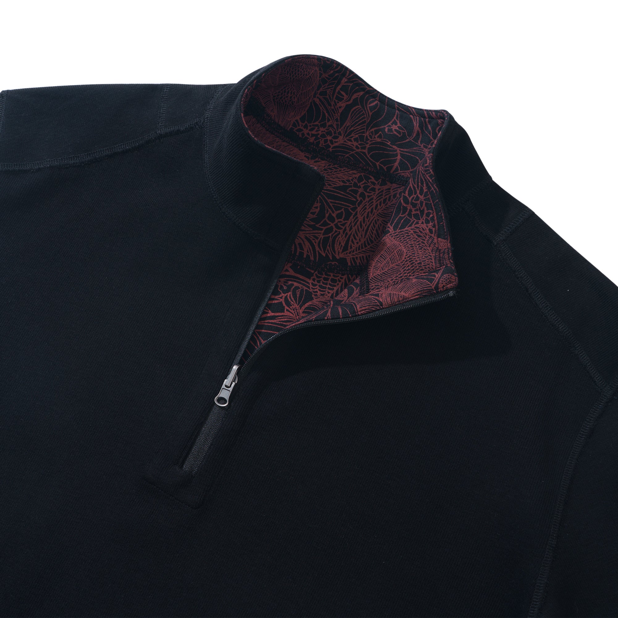 Sweatshirt à demi-zip Oiseaux de Paradis