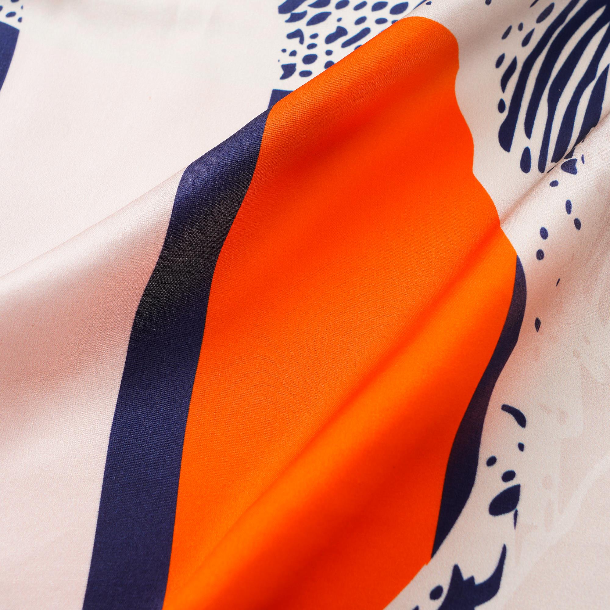 Floral Square Scarf 100% Mulberry Silk Majesty in Motion Majesty In Motion 100% Silk 90*90cm