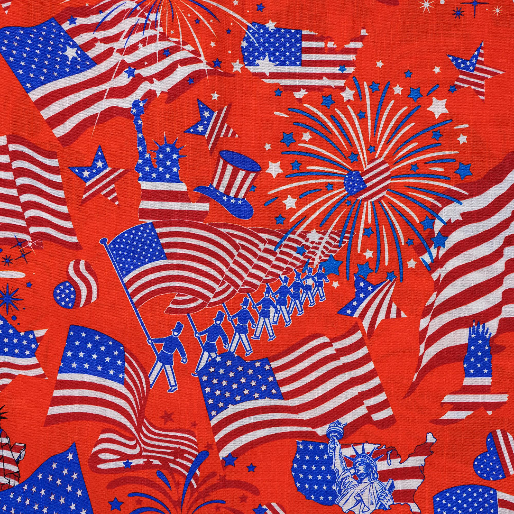 Herren-Hawaiian-Hemd Kurzärmel Button Down 100% Baumwoll weiße Aloha American Feier