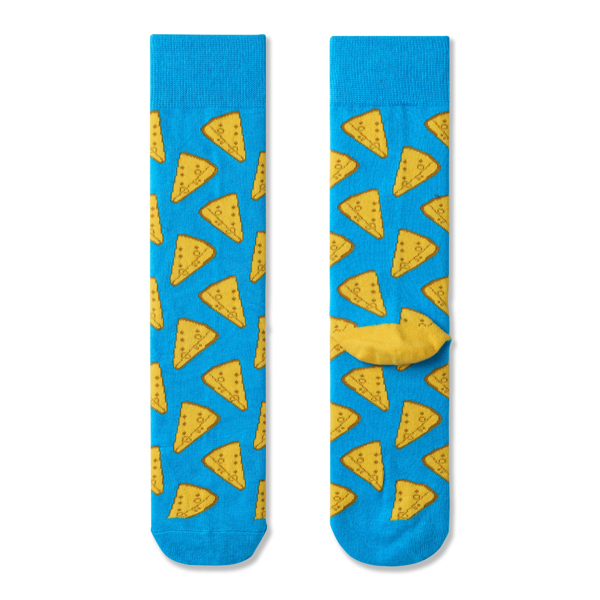 Chaussettes pour hommes à motif fromage