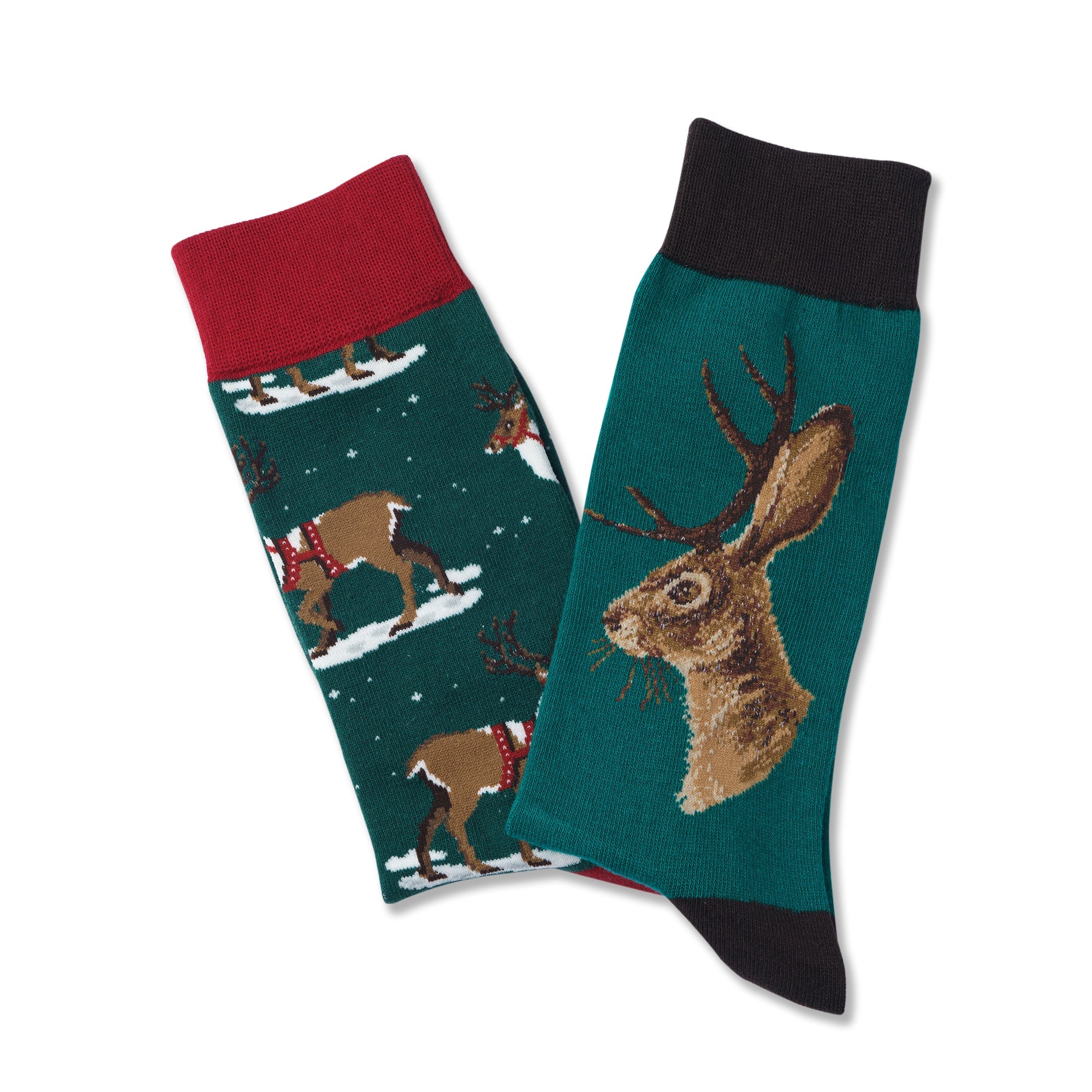 Jackalope Druck Herren Socken