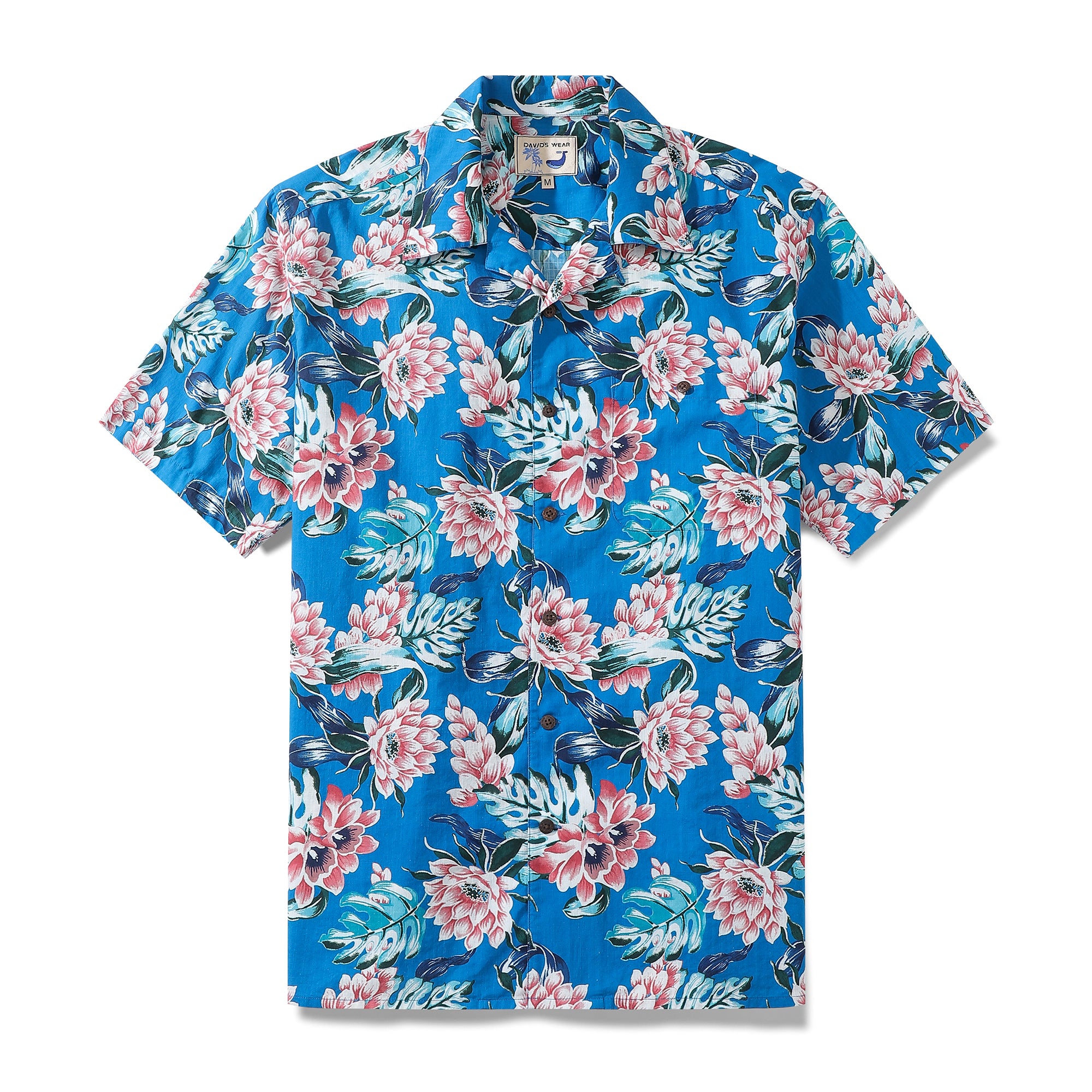 Men's Camp Shirt 1930s Vintage Cotton Aloha Hawaiian Shirt