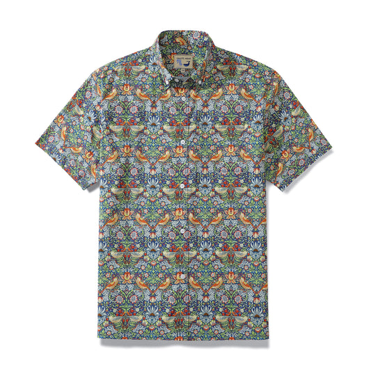 Hawaiian Shirts For Men Strawberry Thief Designer Shirt