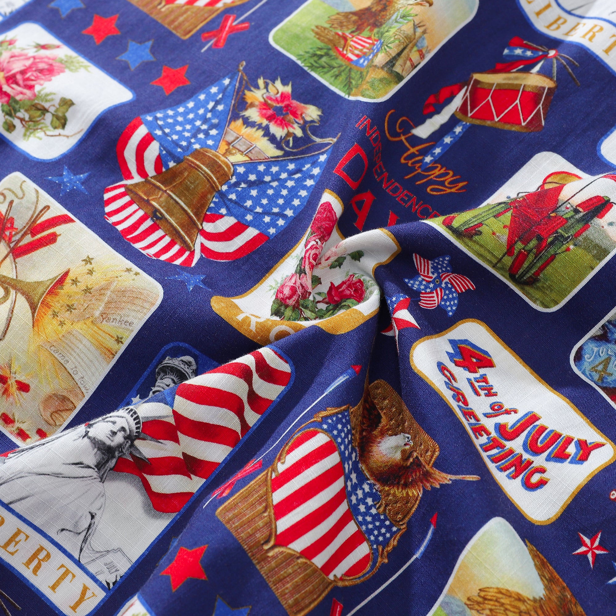 Hawaiian Hemden für Herren Unabhängigkeitstag Hemd Kurzarm